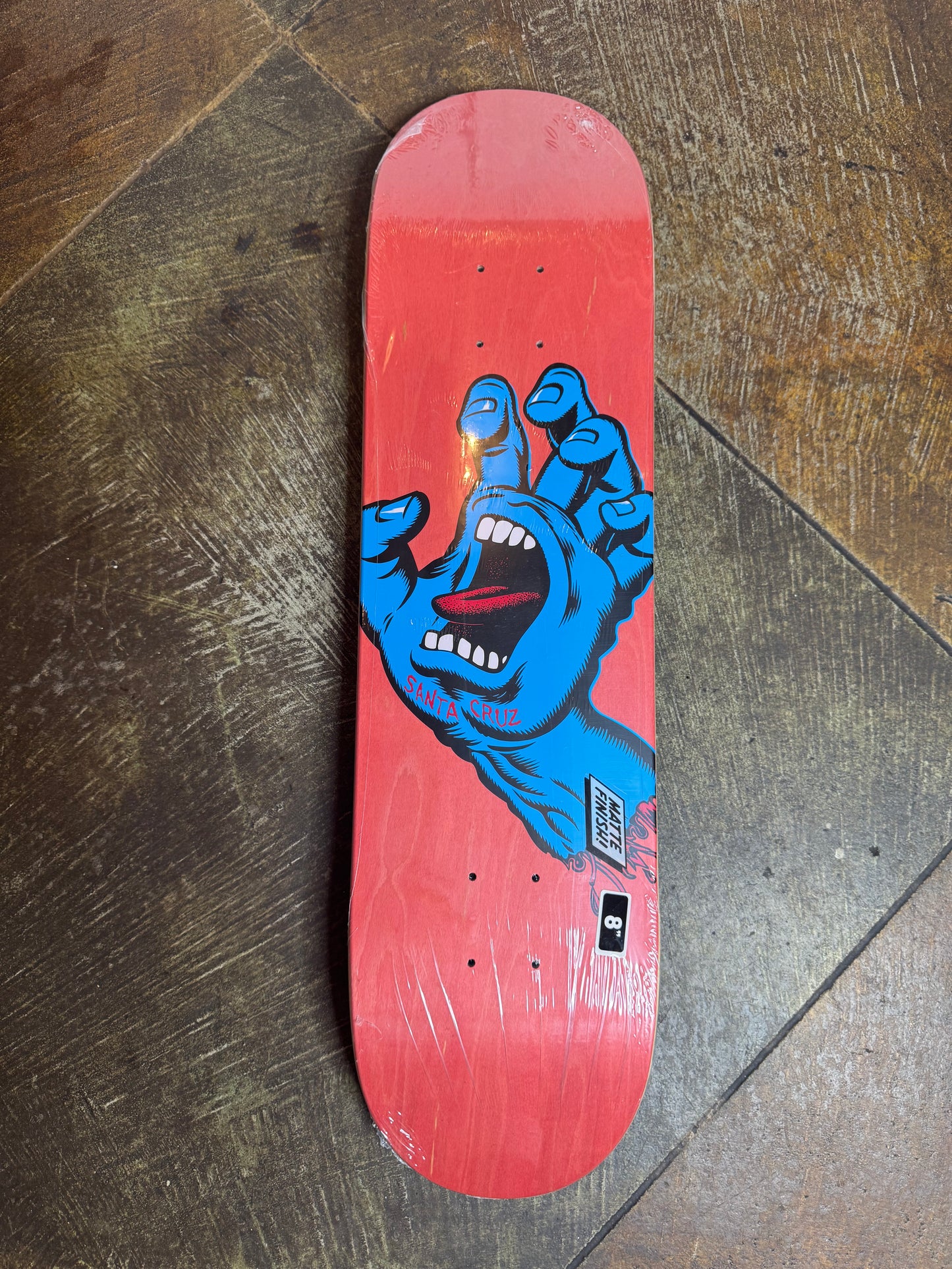 Santa Cruz Screaming Hand Red - 8.0 Deck