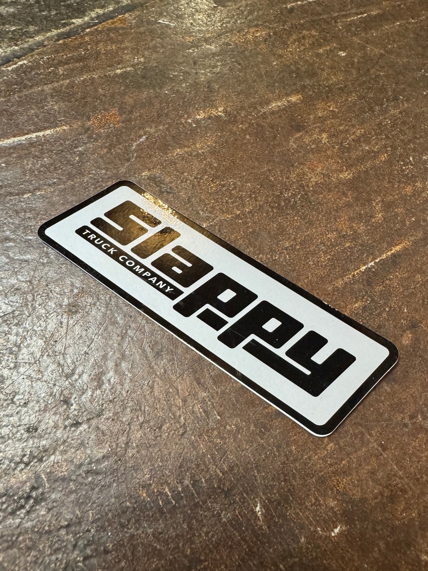 Slappy Trucks Logo Stickers