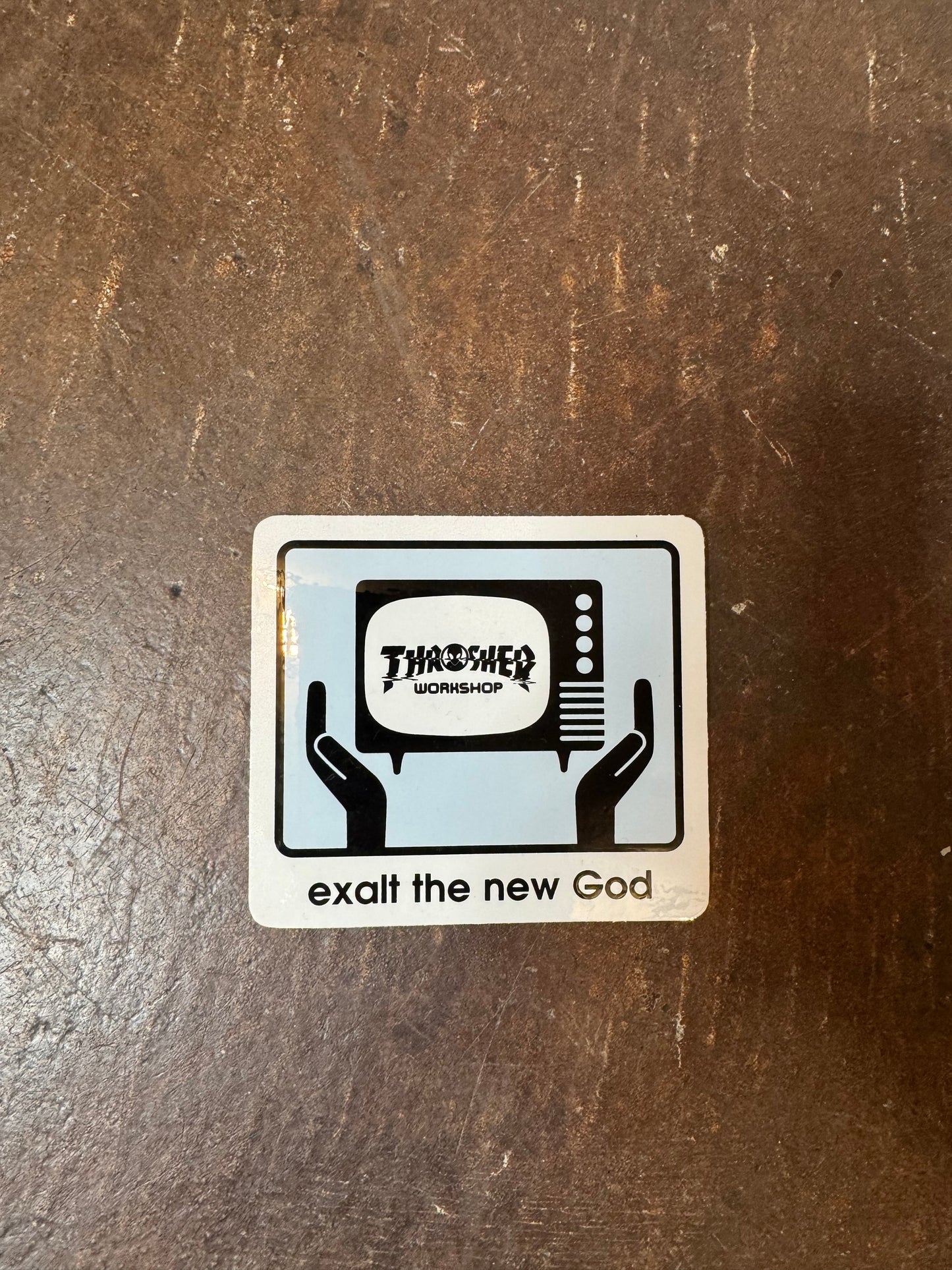 Thrasher x AWS “Exalt the new God” Sticker