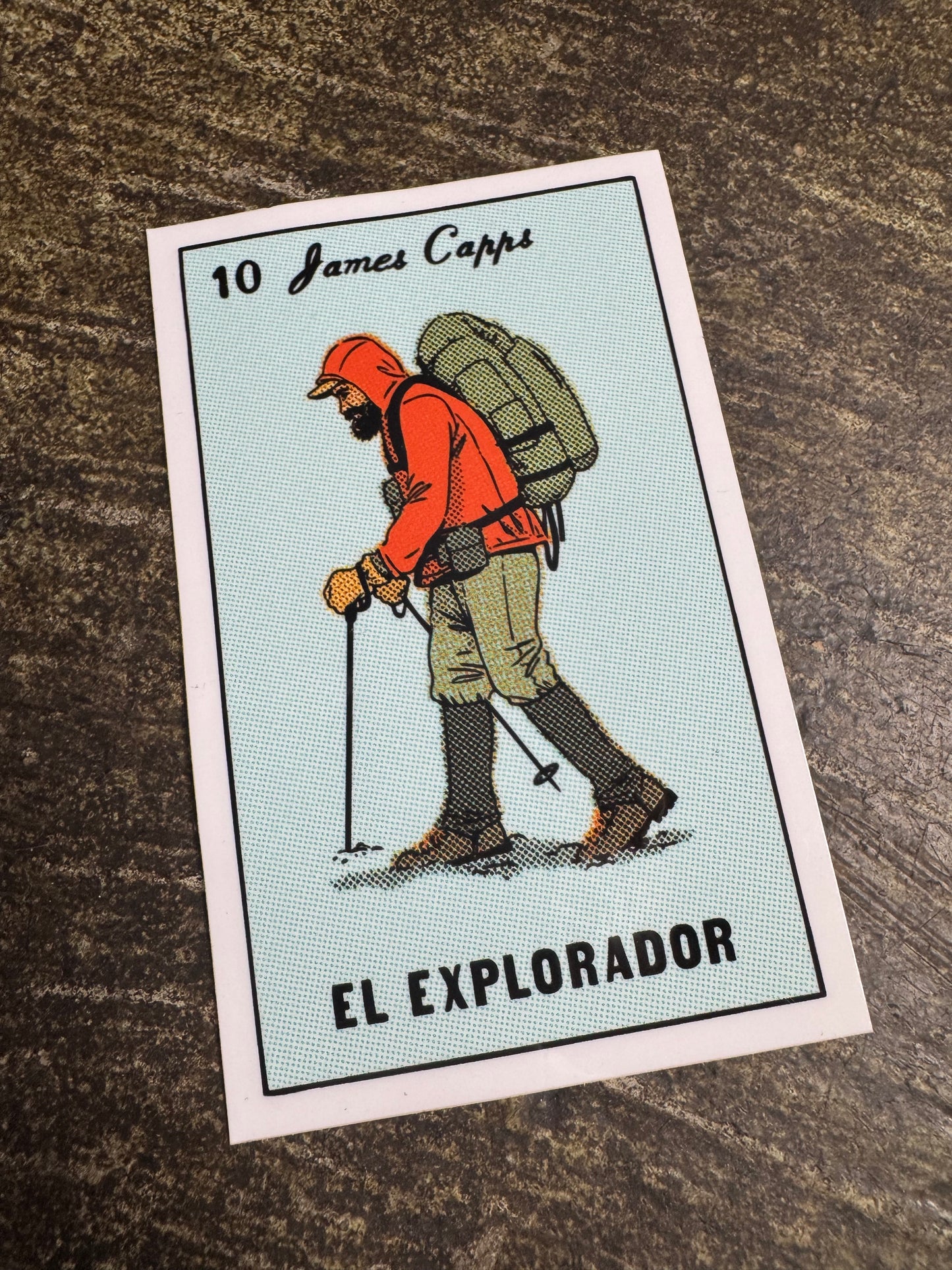 Chocolate Loteria Sticker