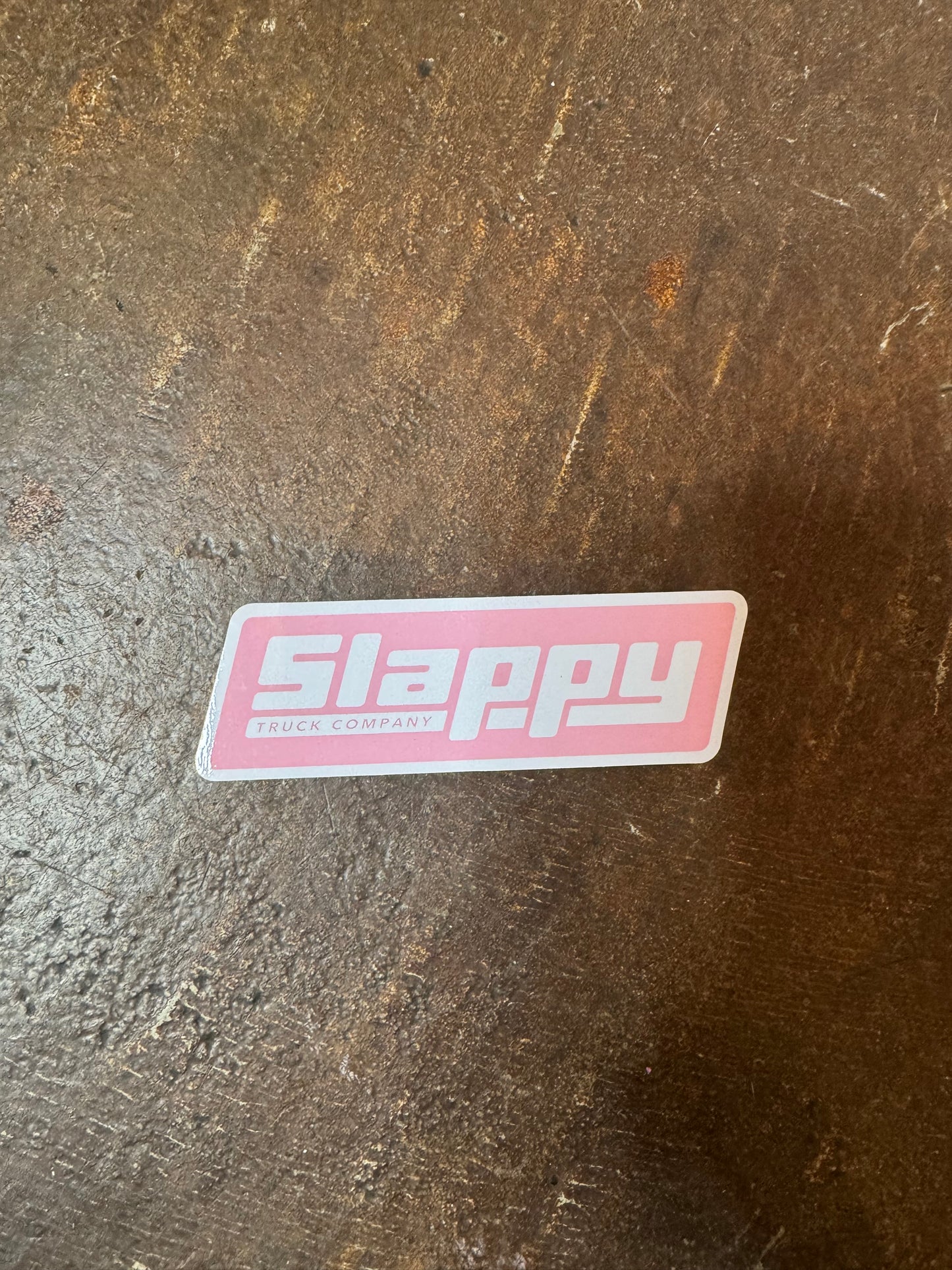 Slappy Trucks Logo Stickers