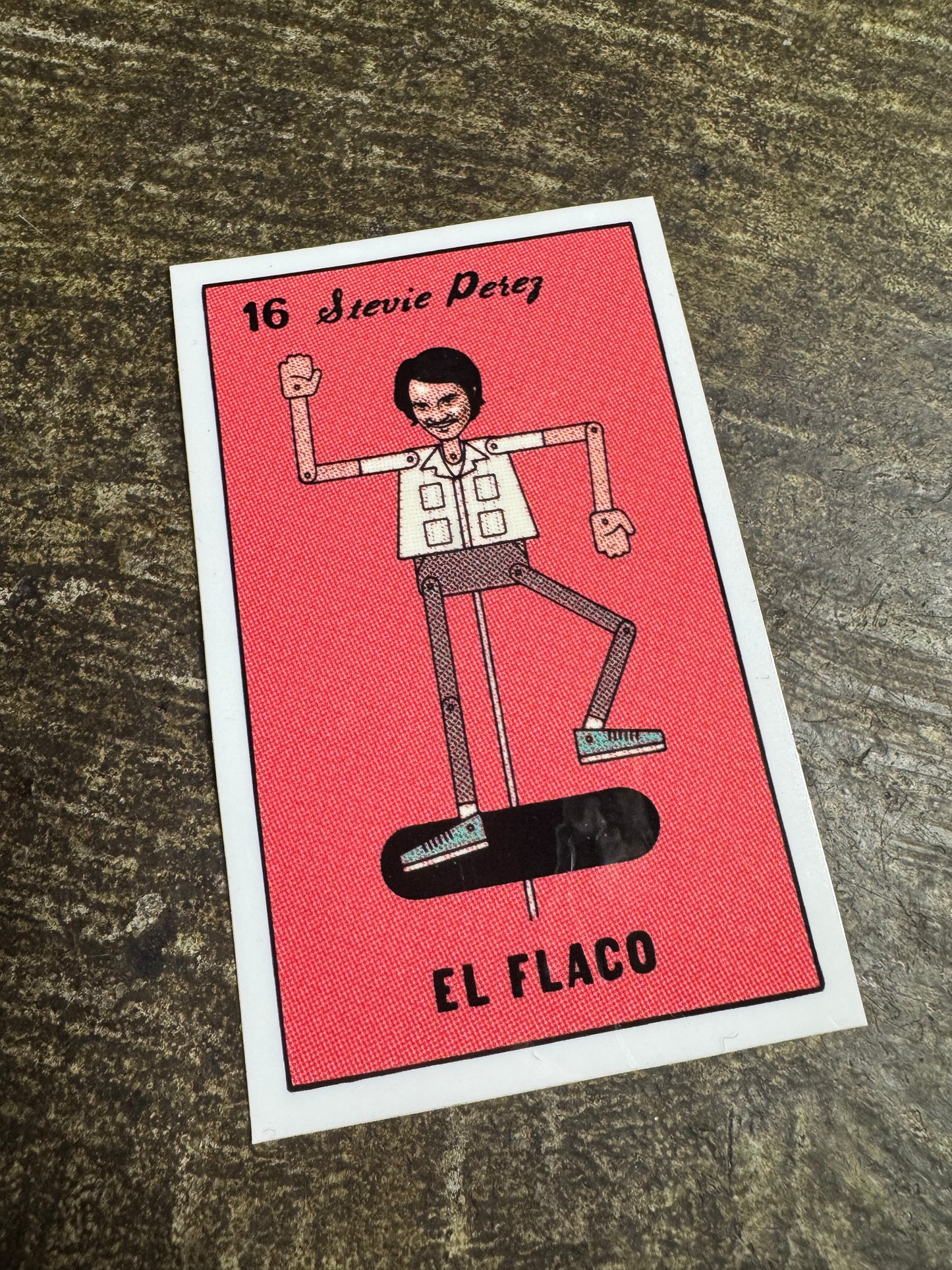 Chocolate Loteria Sticker