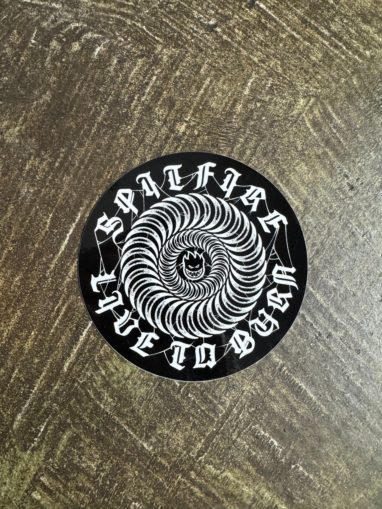 Spitfire Web Classic Sticker - Medium