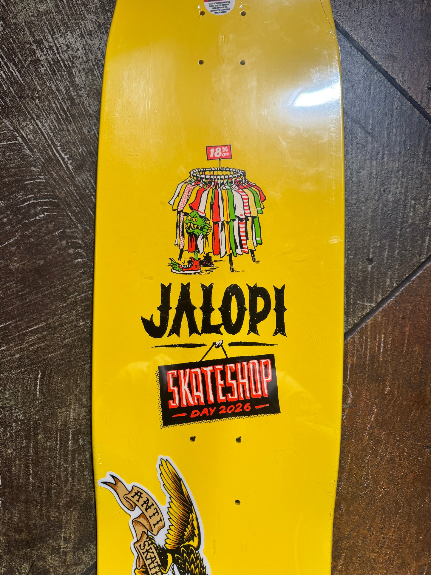 Anti Hero Shop Lurker Jalopi 2026 Deck - 9.1 Deck
