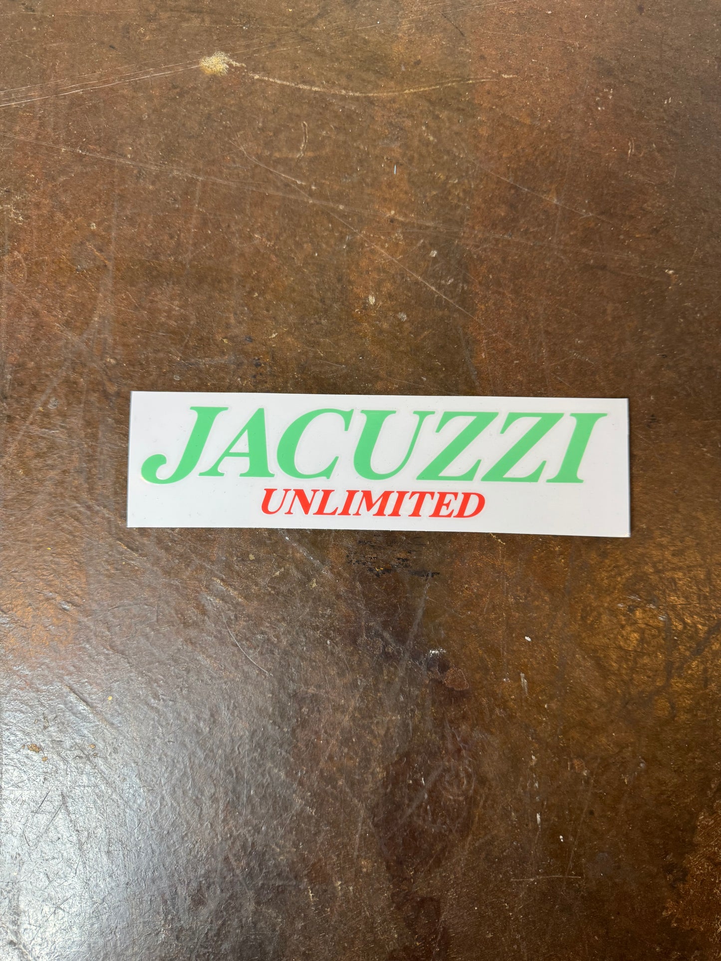 Jacuzzi Unlimited Logo Stickers