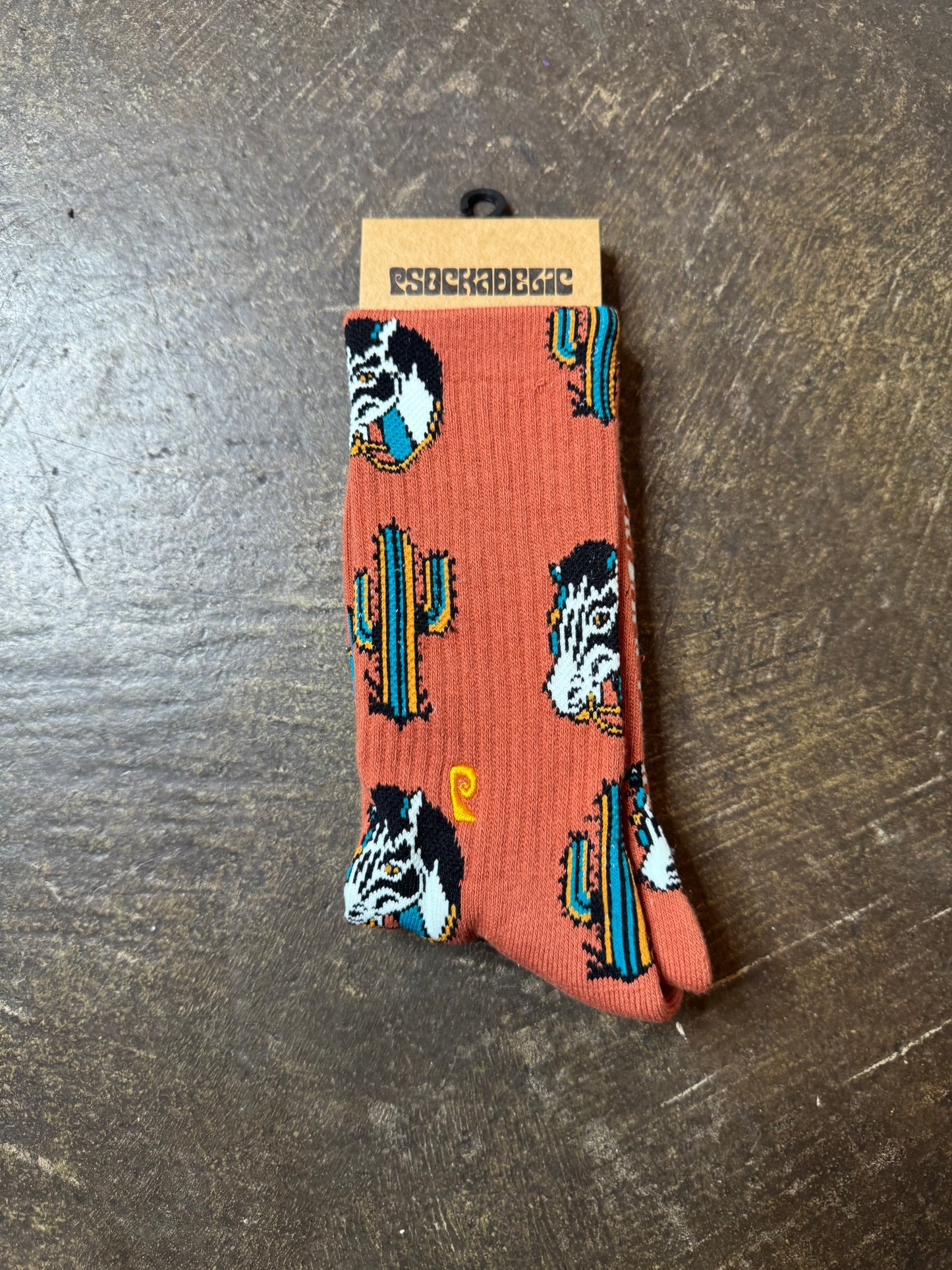 Cactus Zebra Socks