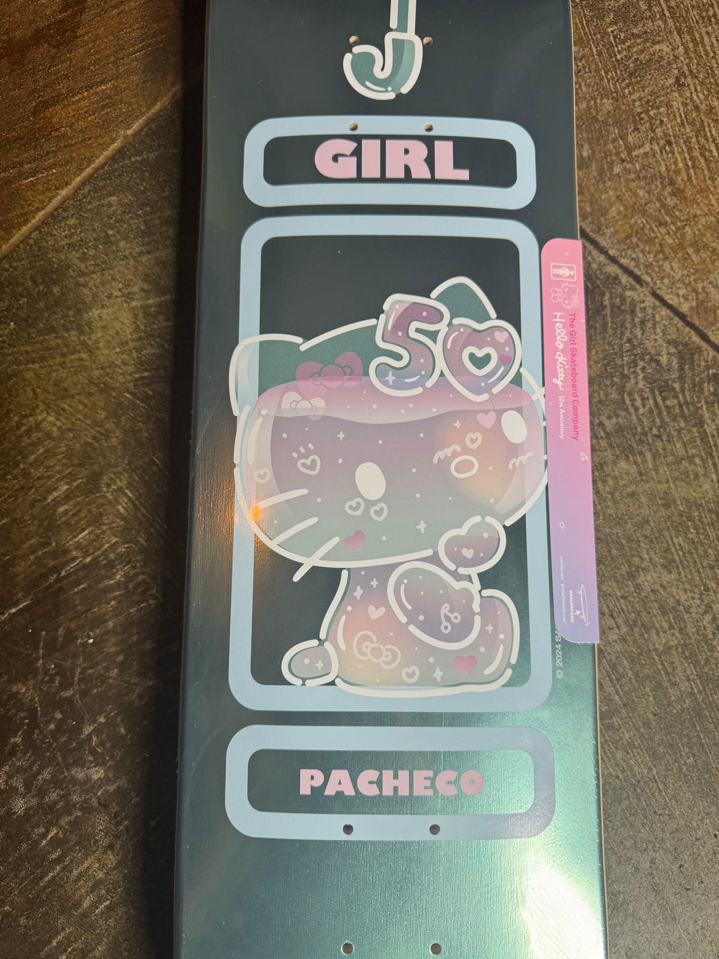 Pacheco Hello Kitty 50 Year Anniversary Deck - 8.38