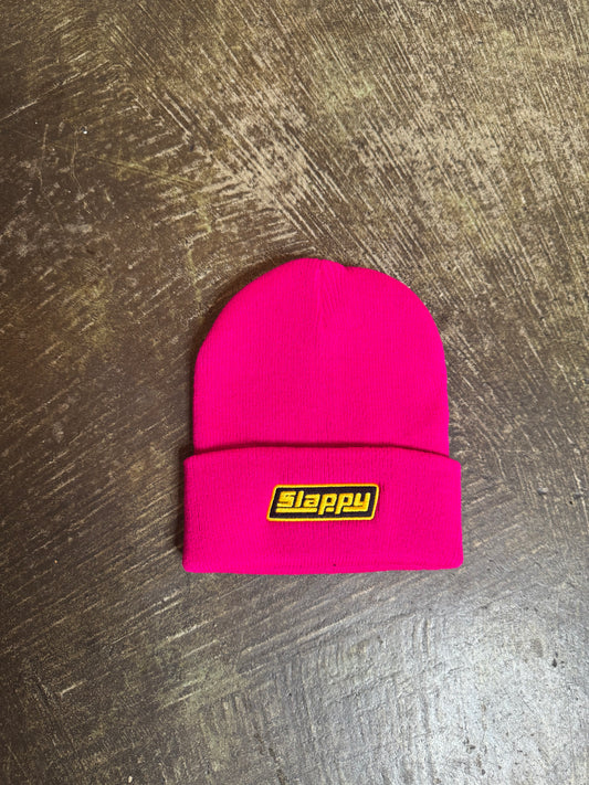 Pink Slappy Beanie
