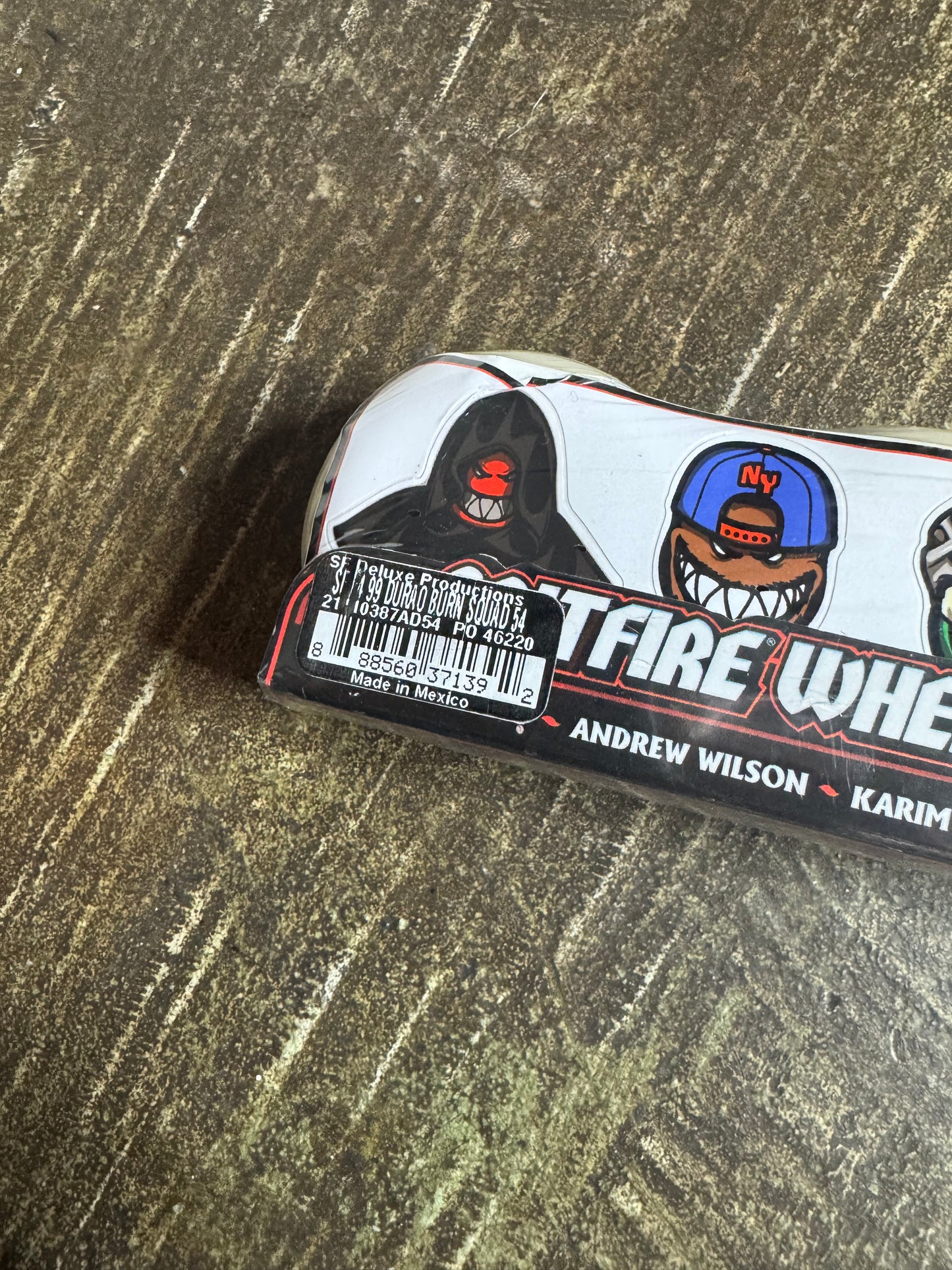 Durao Burn Squad 54mm 99A Natural Wheels