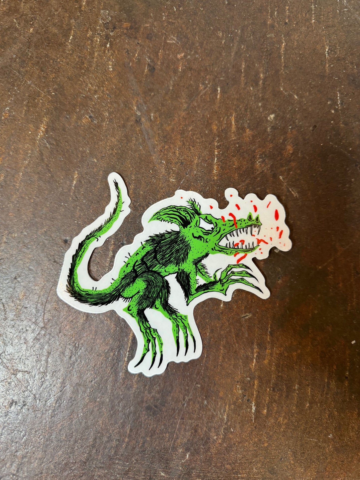 Baker Toxic Rats Stickers