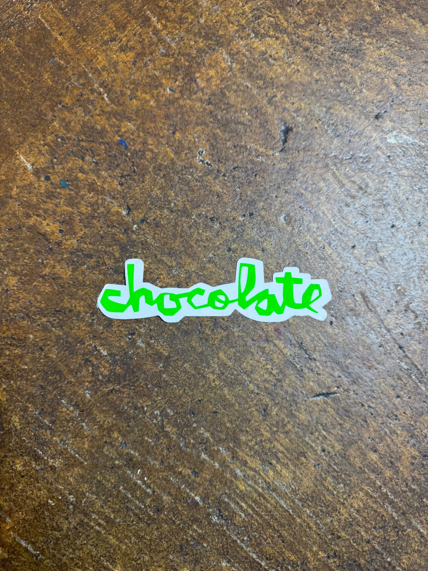 Chocolate Chunk Logo Sticker