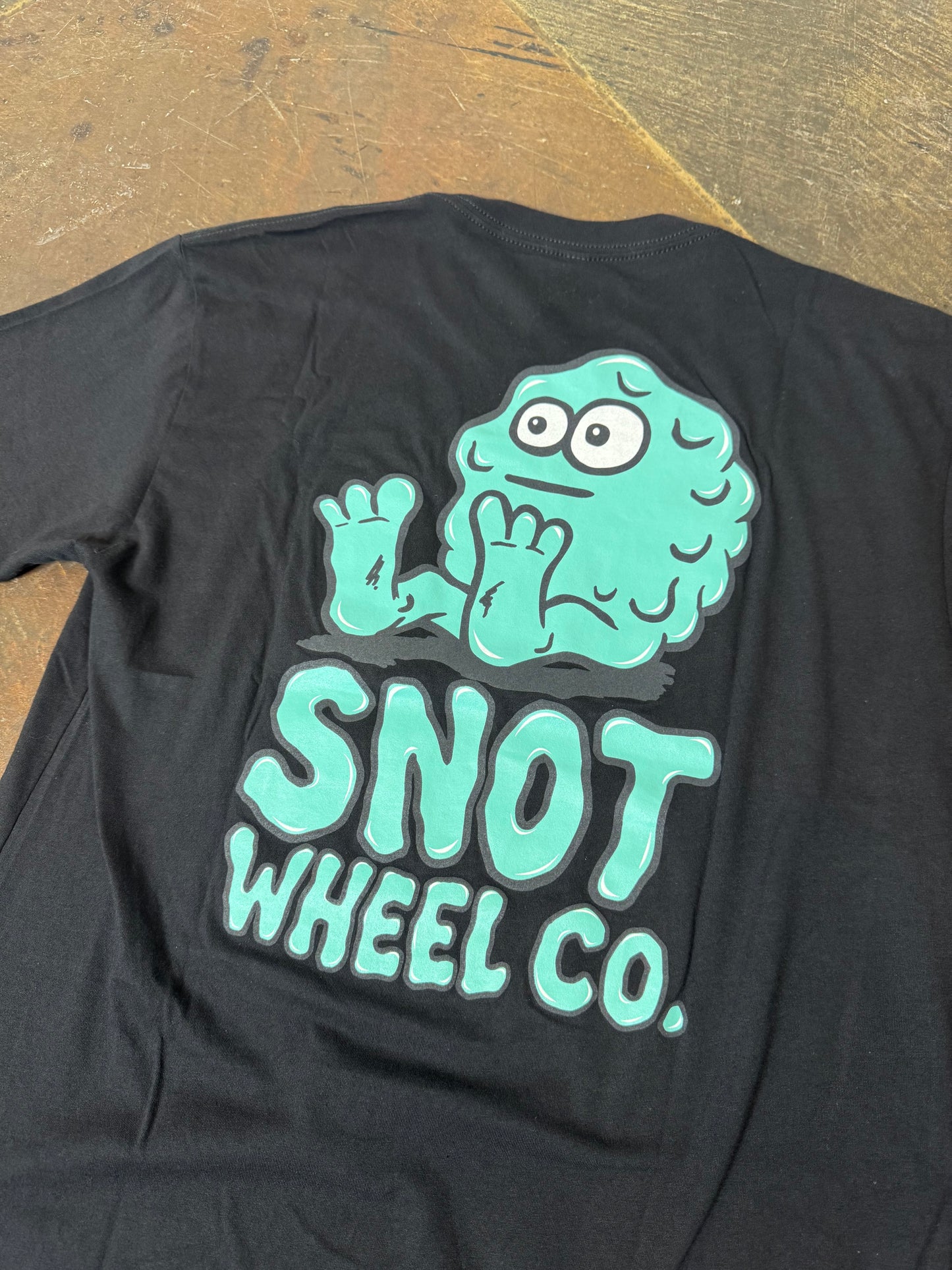Medium Snot Wheel Co. T-Shirt - Black