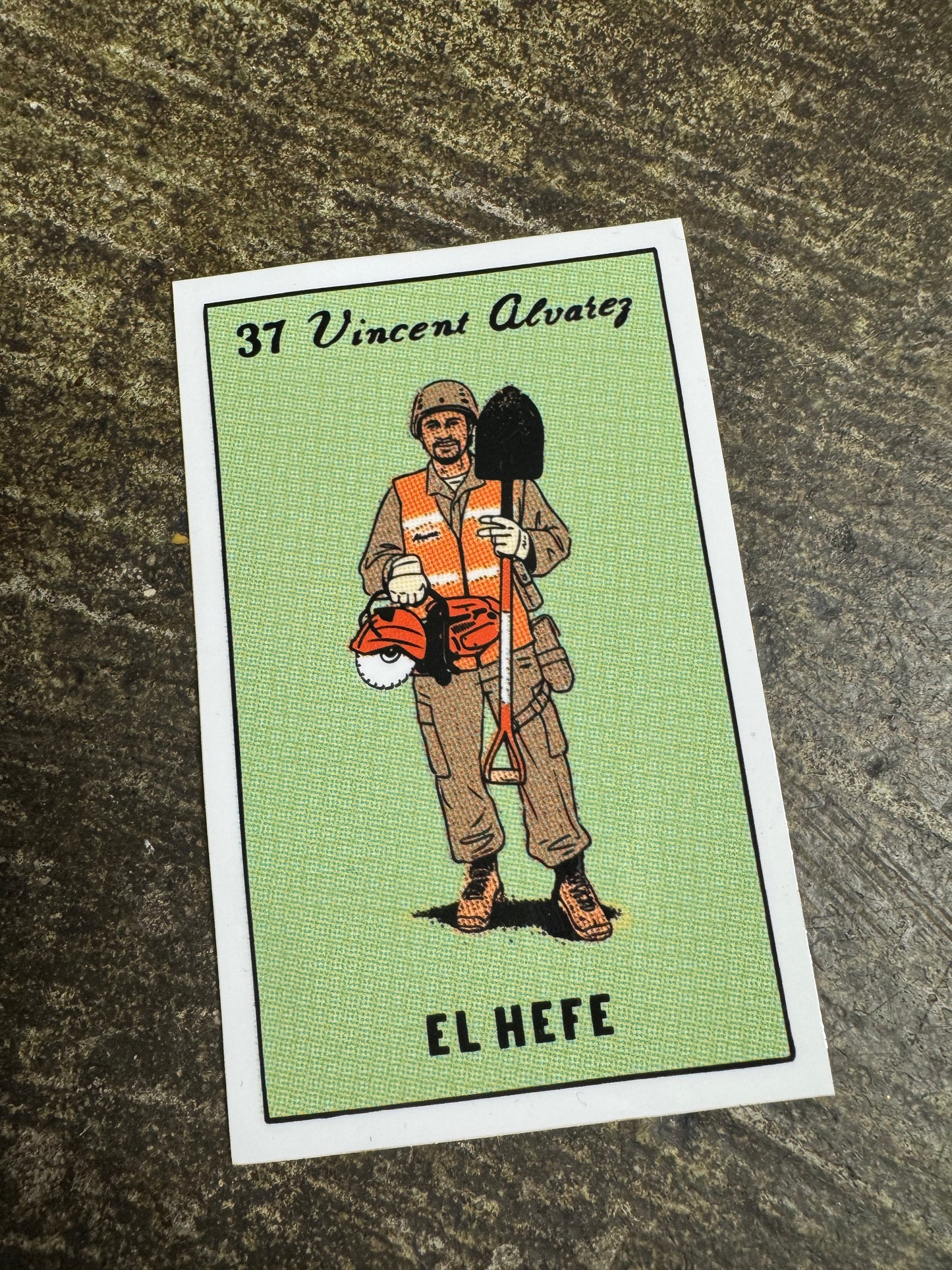 Chocolate Loteria Sticker