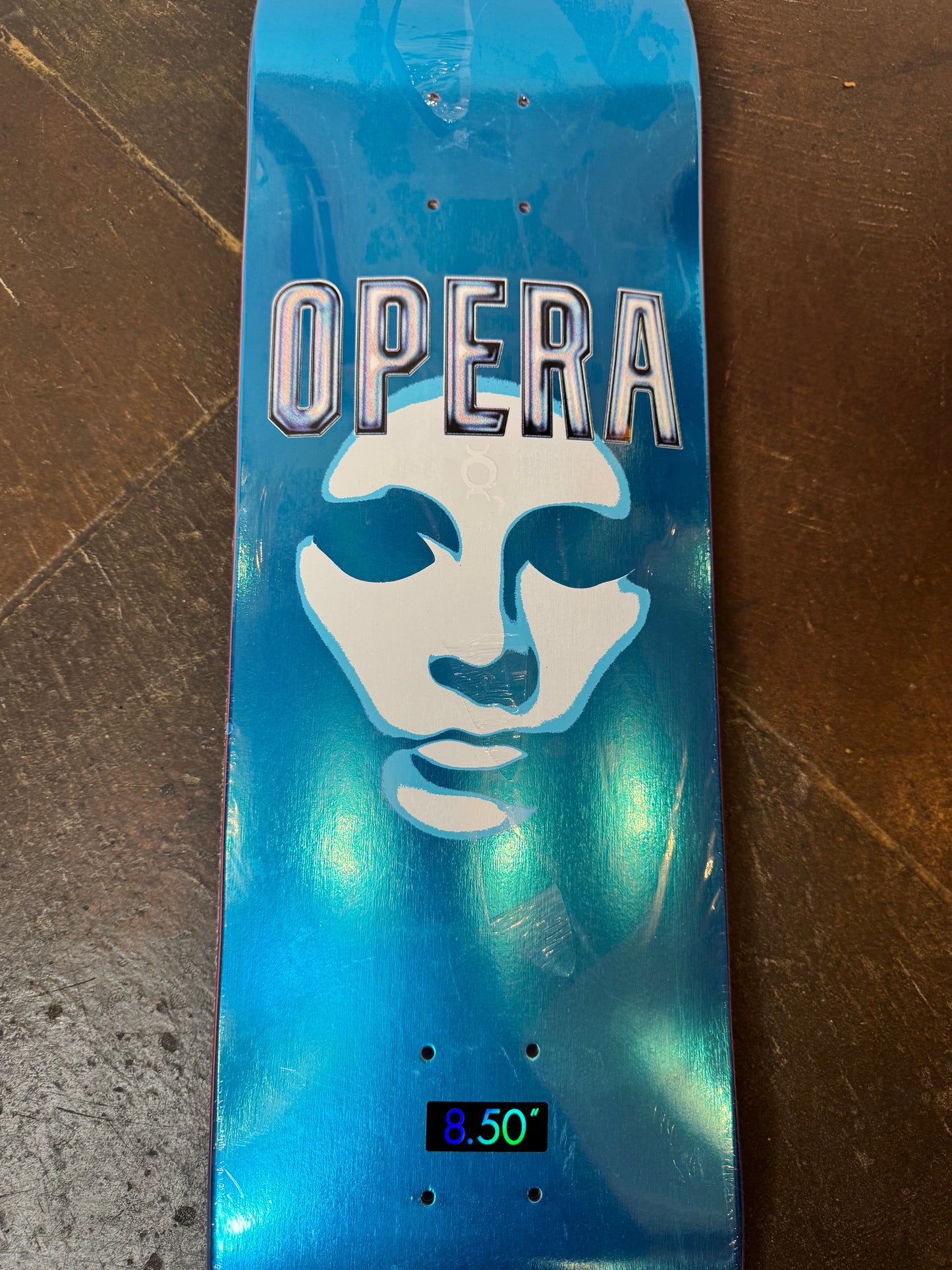Opera Blue Mask Deck - 8.5
