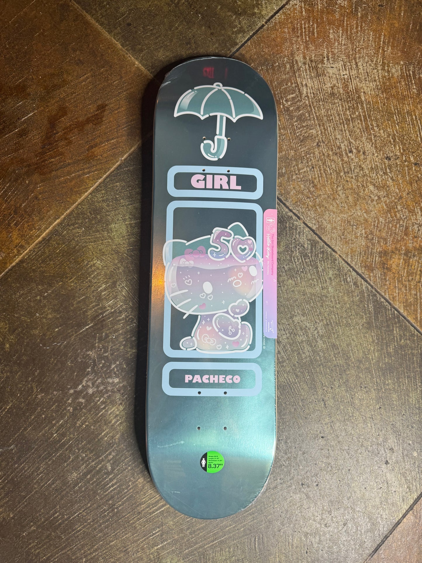 Pacheco Hello Kitty 50 Year Anniversary Deck - 8.38