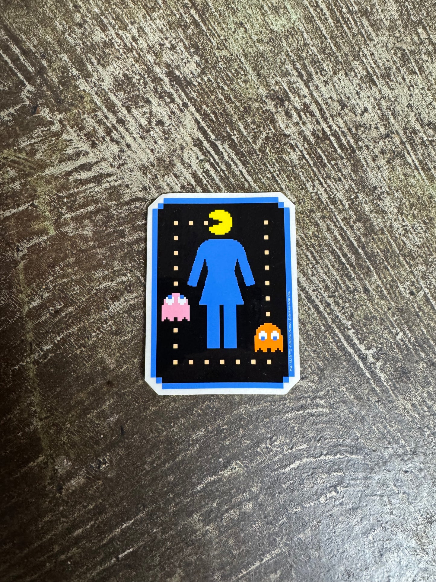 Pac-Man Girl Stickers