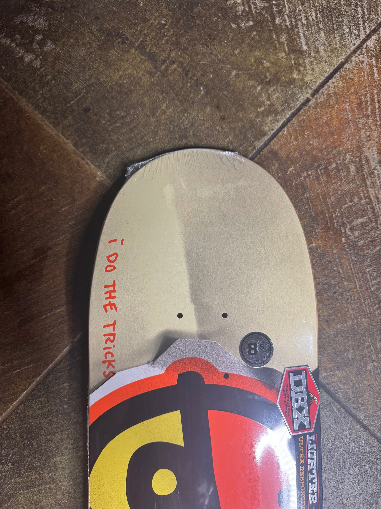 DBX Construction Eyes Bright Orange - 8.5 Deck