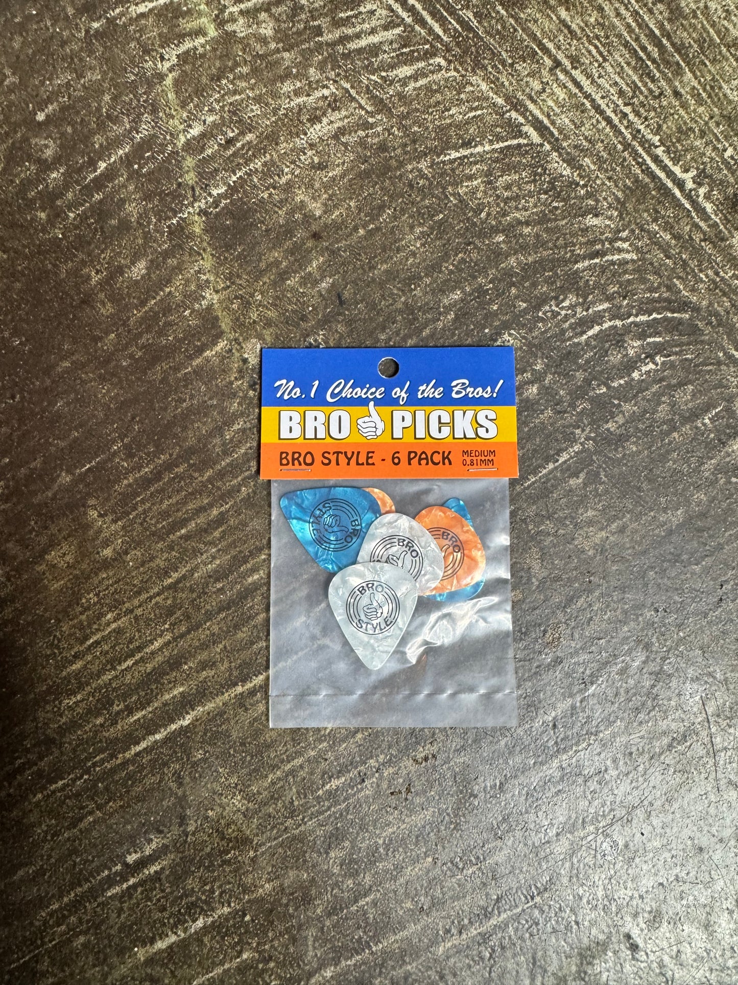 Bro Picks (6 Pack of Guitar Picks)