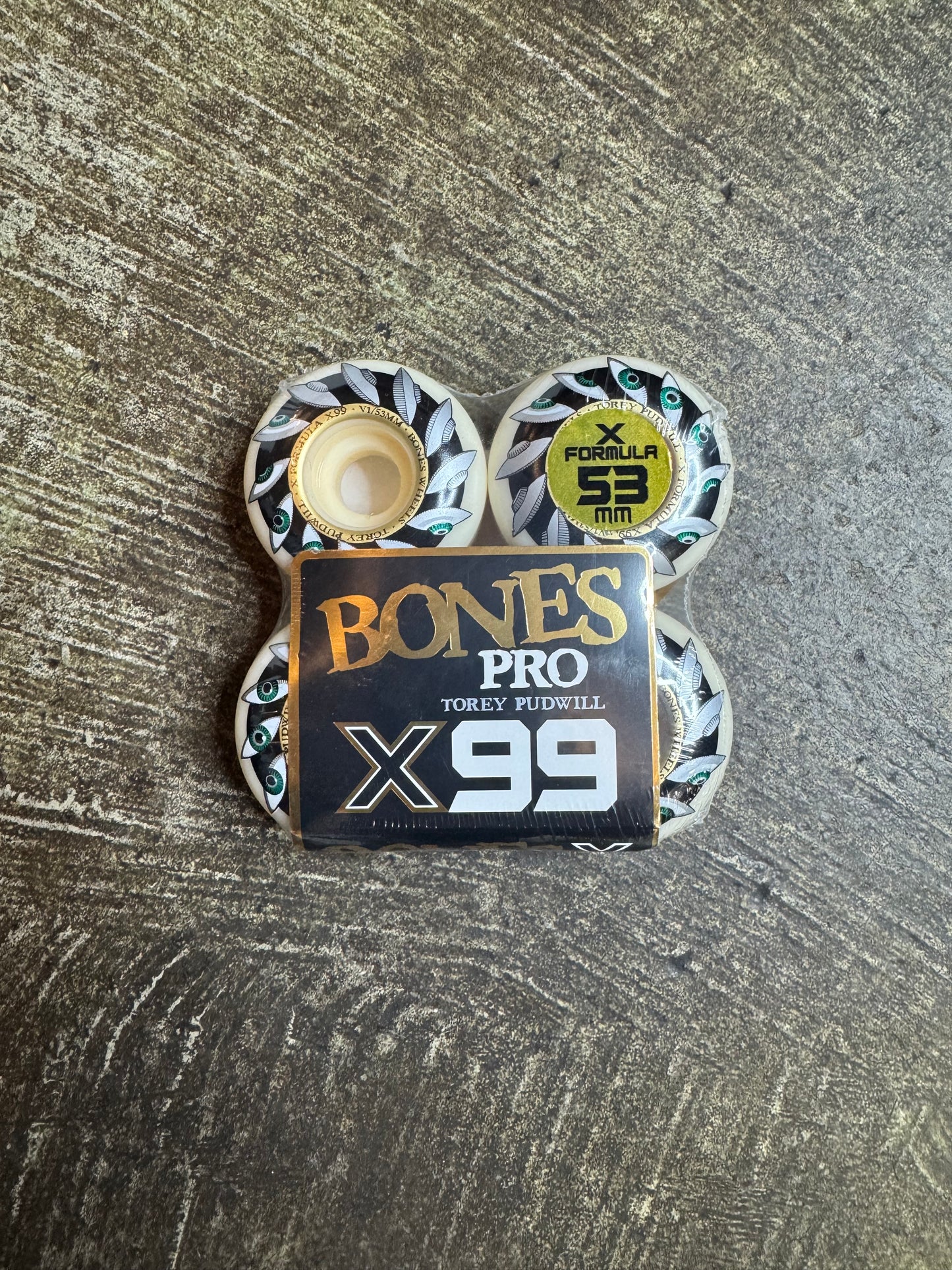 Torey Pudwill Eyeing Saucer 53mm V1 Standard X99 Wheels