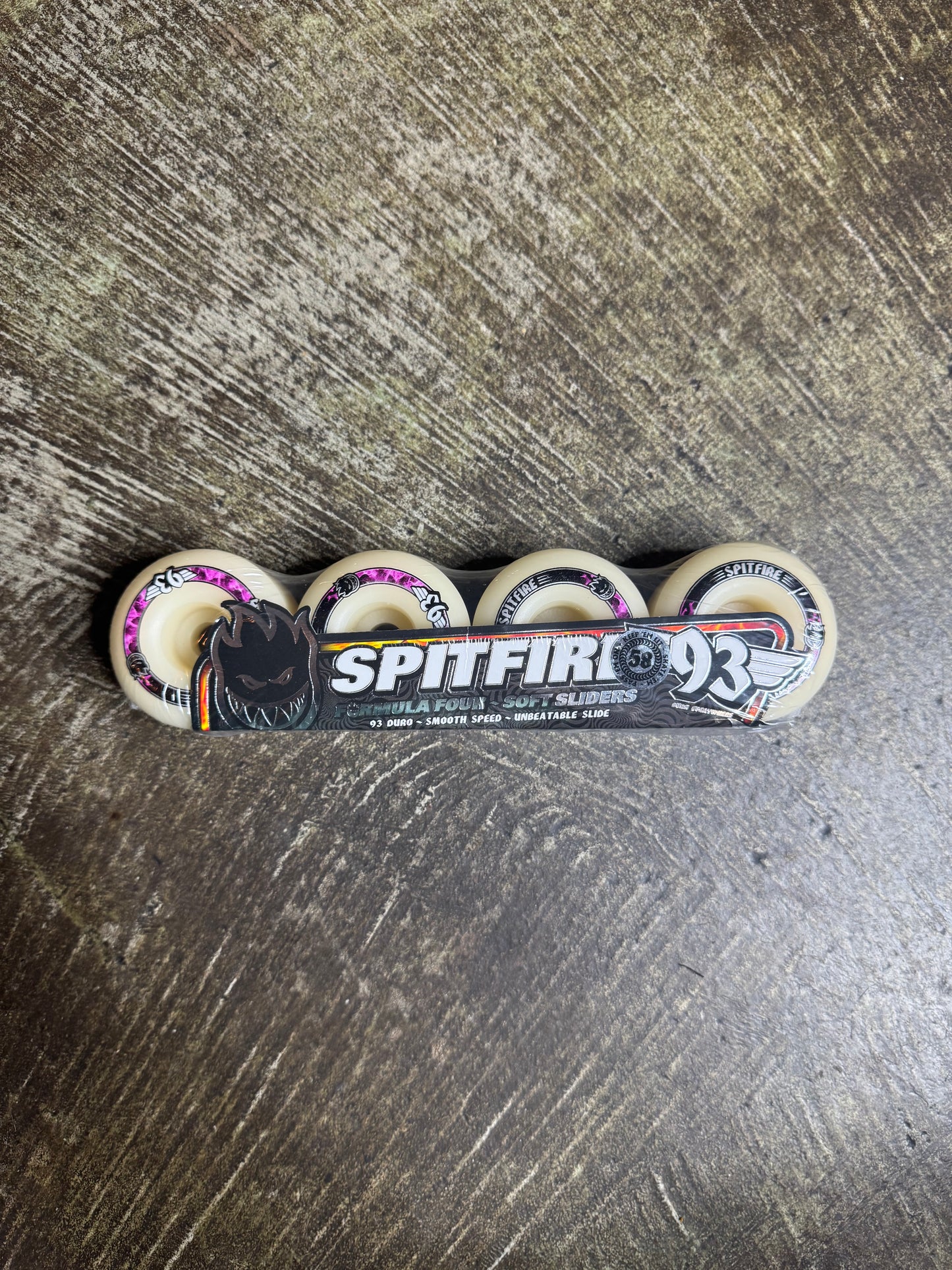 Radials Soft Sliders F4 93A 58mm Wheels