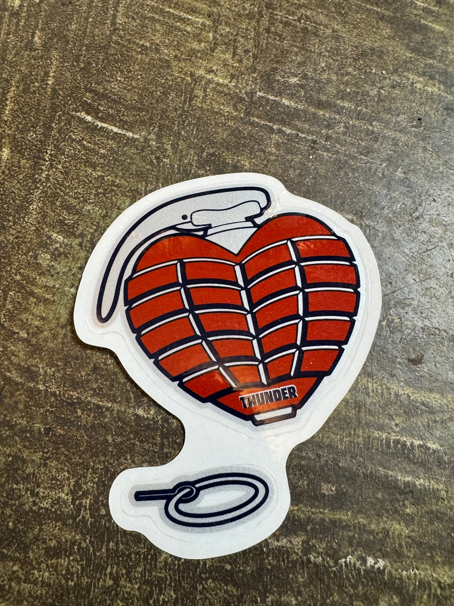 Thunder Grenade Sticker