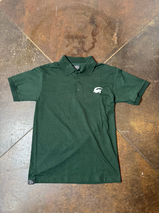Small Green Gator Polo T-shirt
