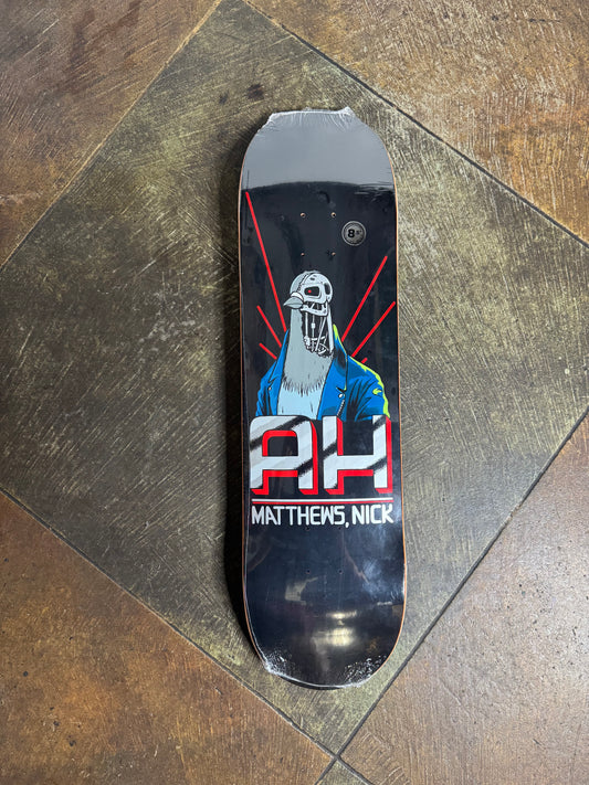 Nick Matthews The Pigeonator Black Deck - 8.5