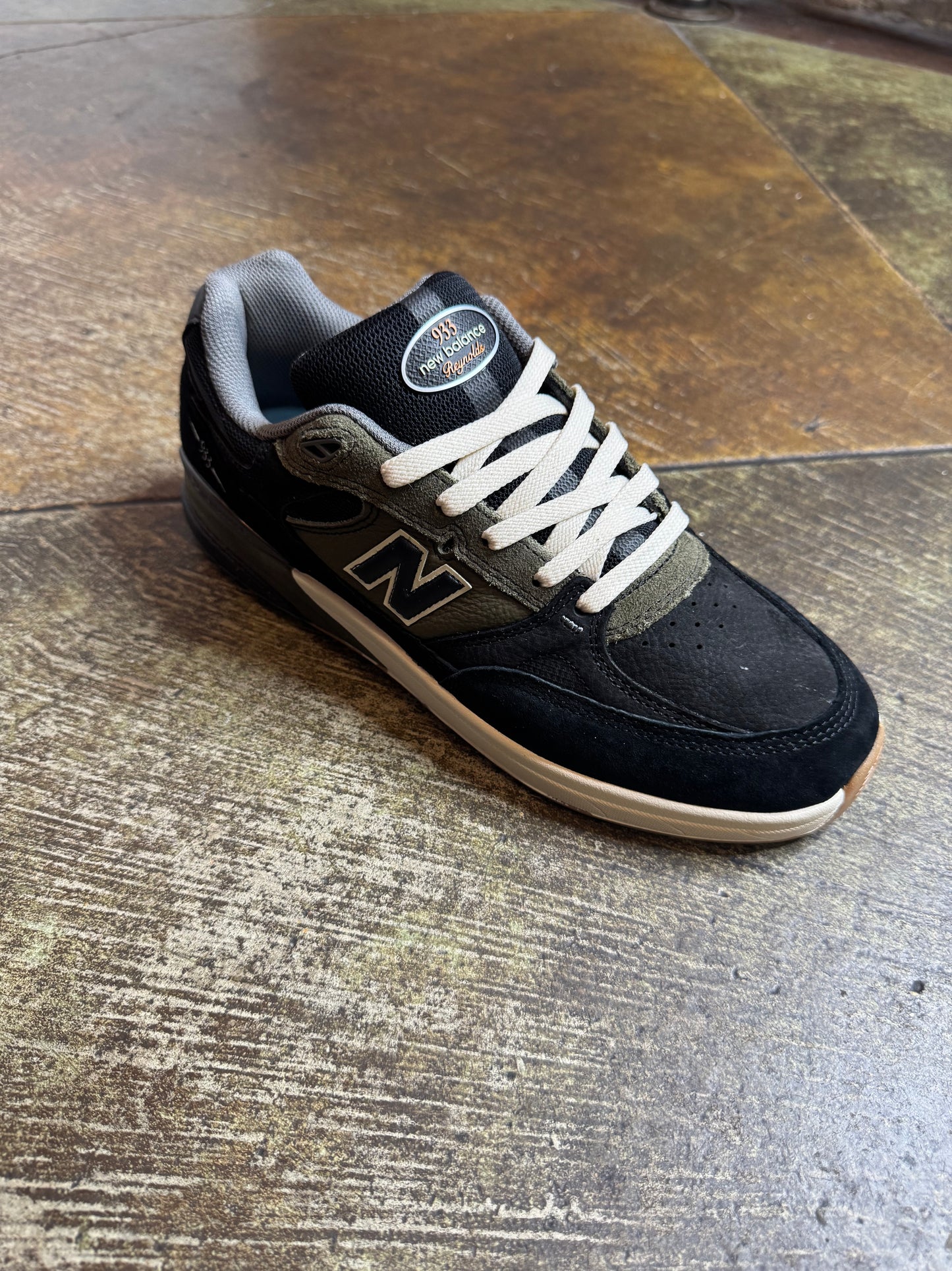 Andrew Reynolds 933 Black/ Olive Shoes