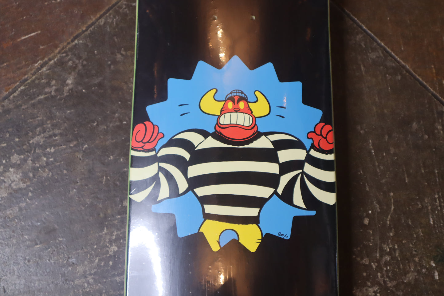 Lutheran Toons Deck Toy Machine - 8.38 Deck