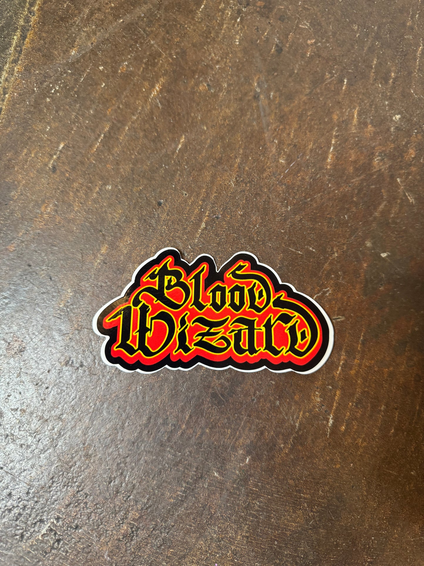 Blood Wizard Sticker