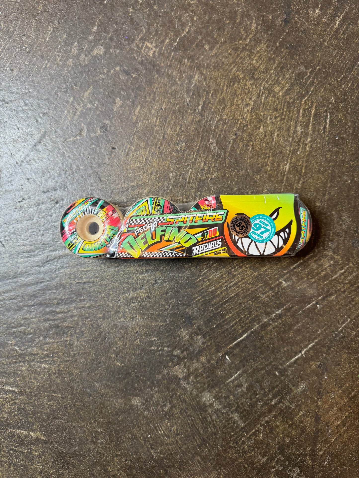 Pedro Delfino Formula 4 55mm 97A Radial Wheels