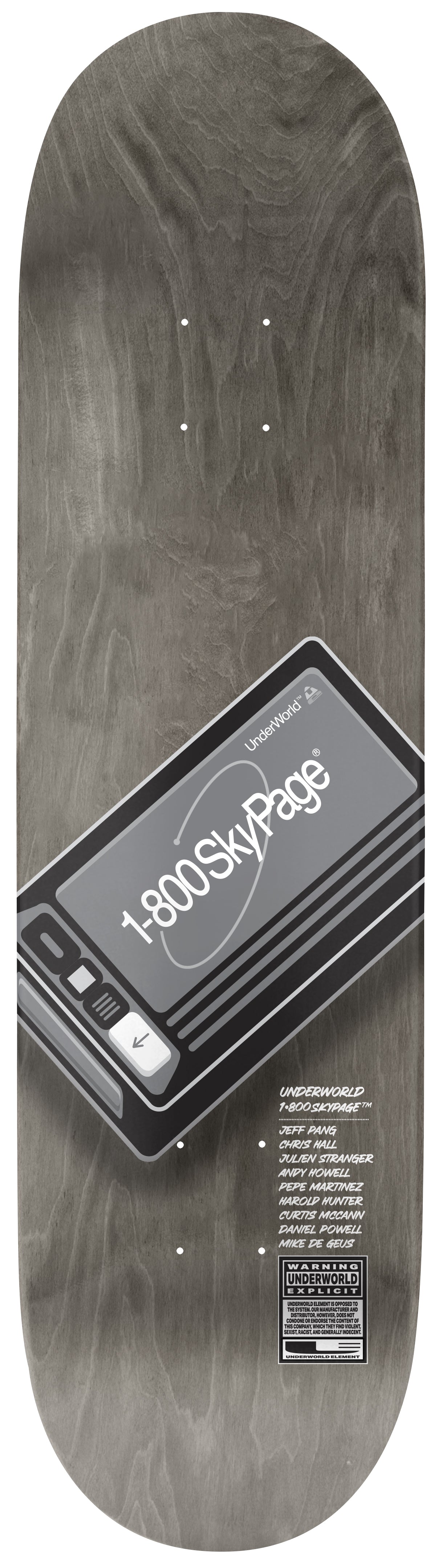 Underworld Element Skypager II Skateshop Day 2026 Deck - 8.5