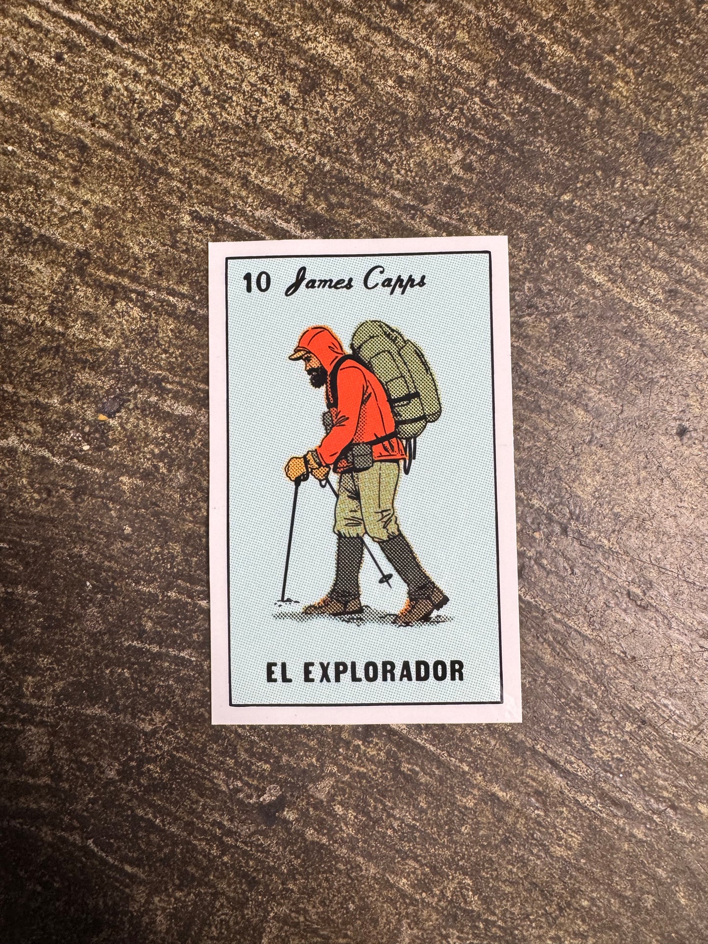 Chocolate Loteria Sticker