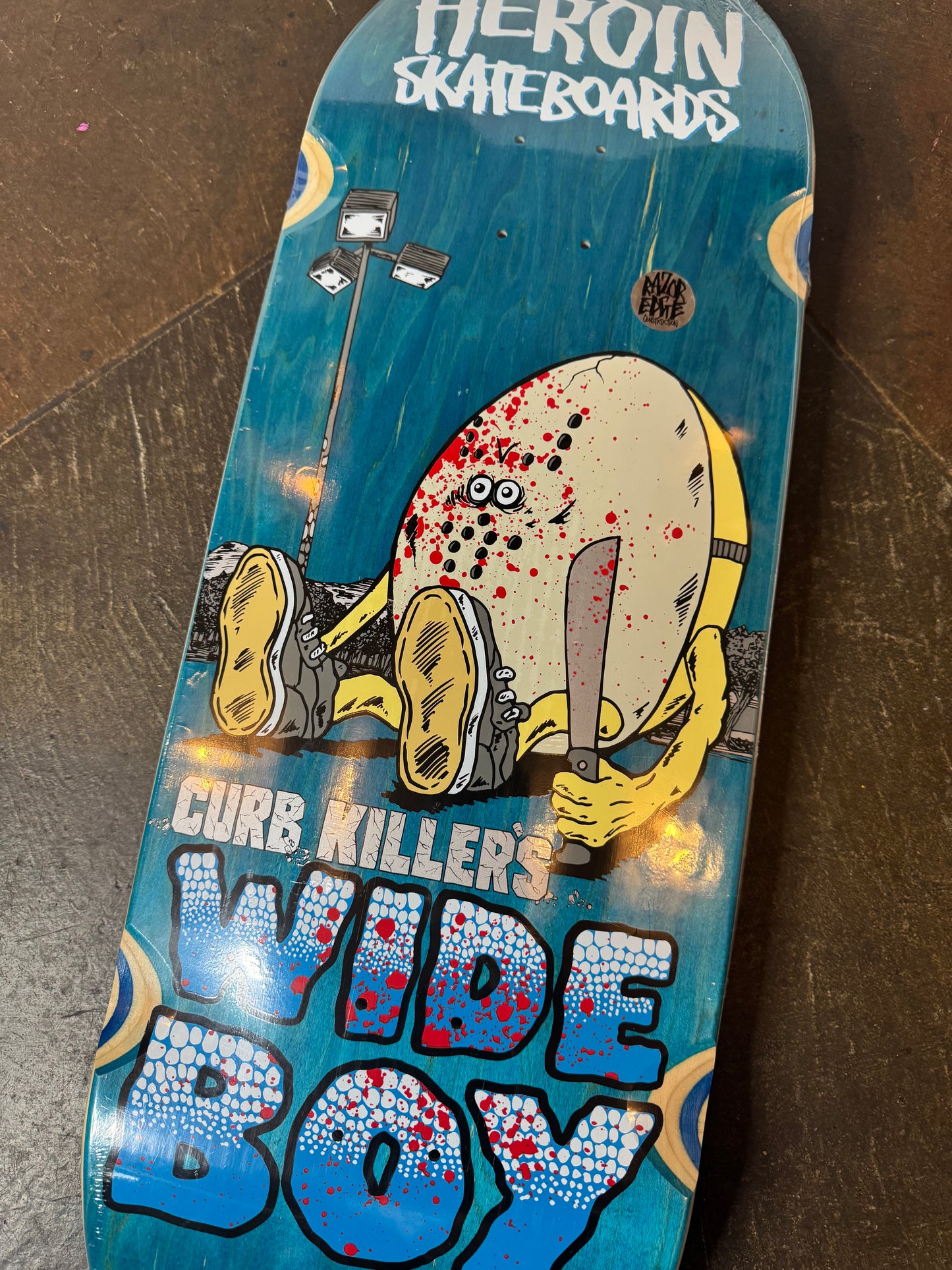 Curb Killer WIDE Boy Deck - 10.75