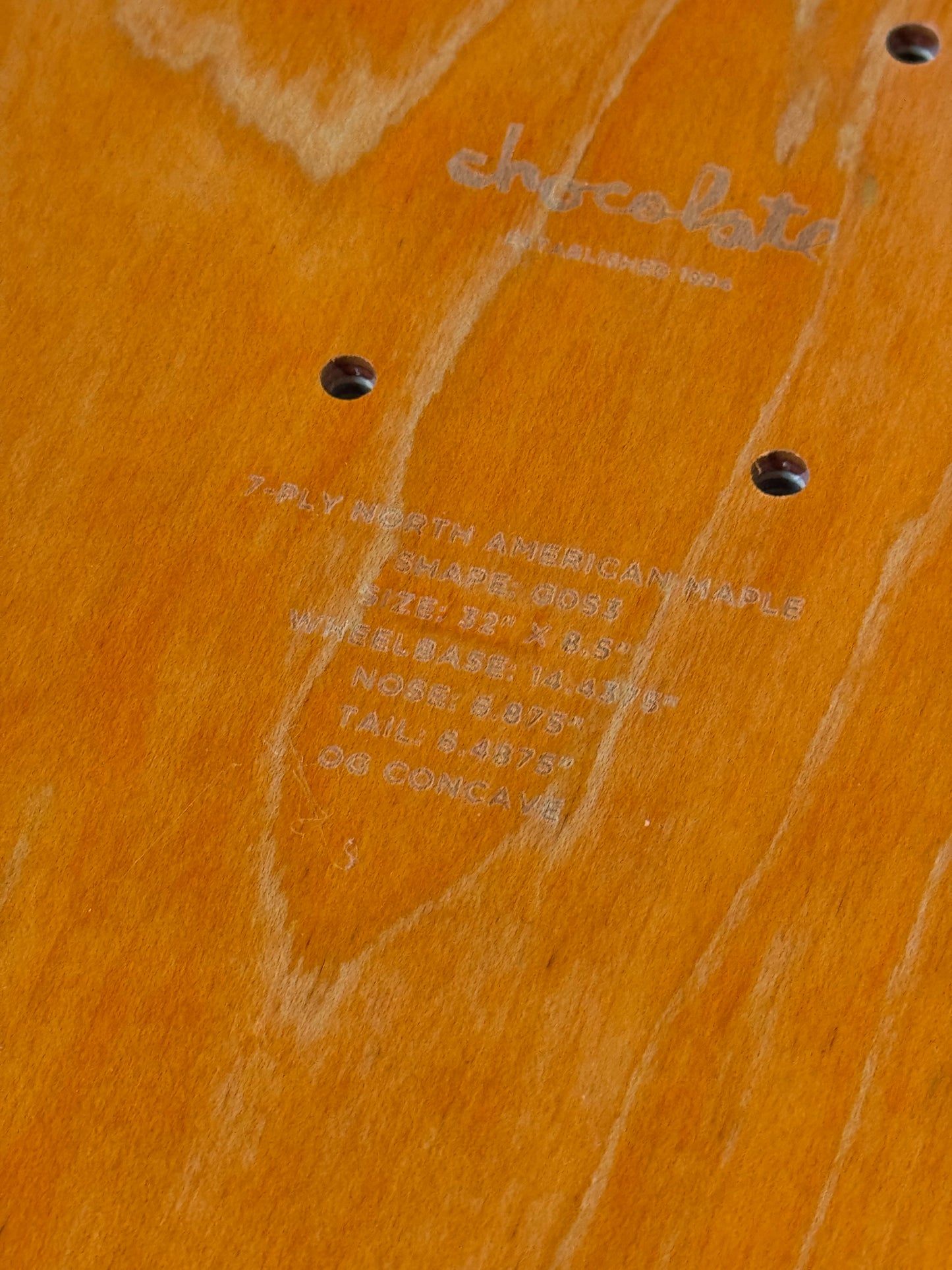 Jordan Trahan Portrait 8.5 Deck (Scratched Discount)