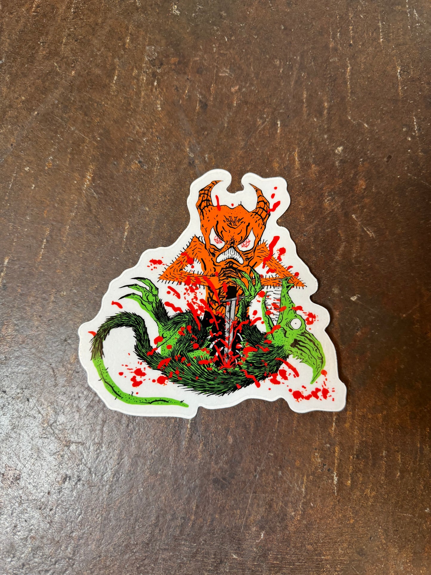 Baker Toxic Rats Stickers