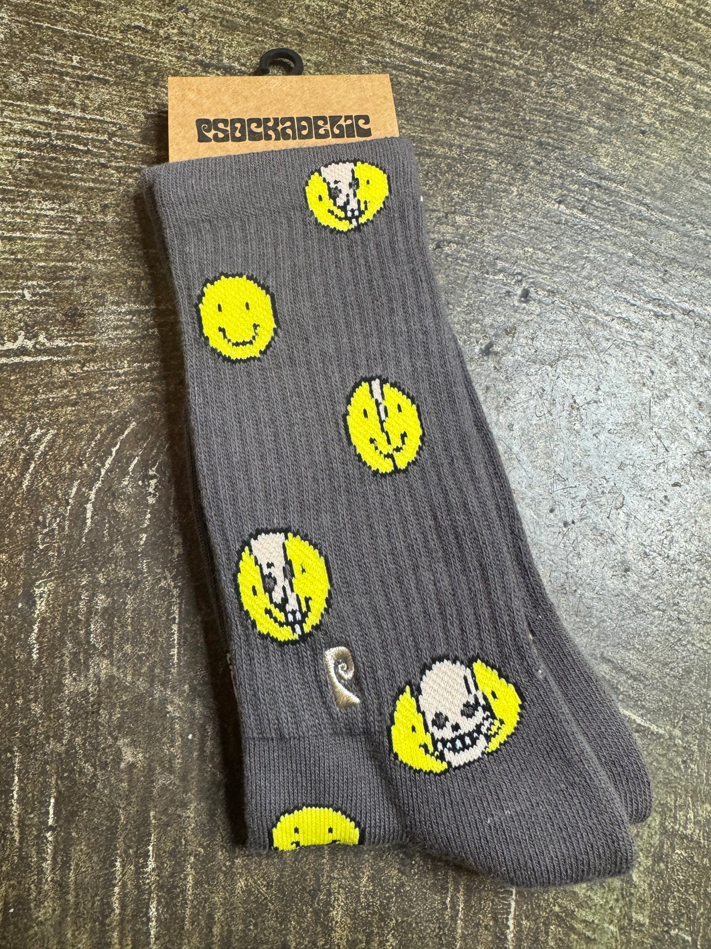 Happy 2 Death Socks (Dark Grey)