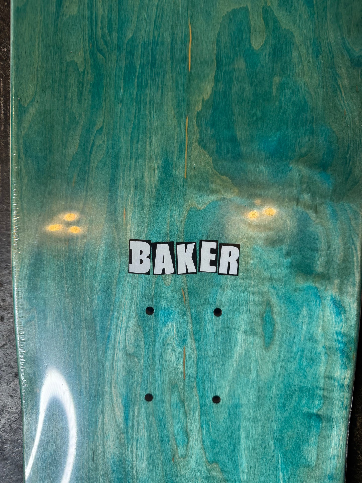 Baker Red/White Logo Deck - 8.12