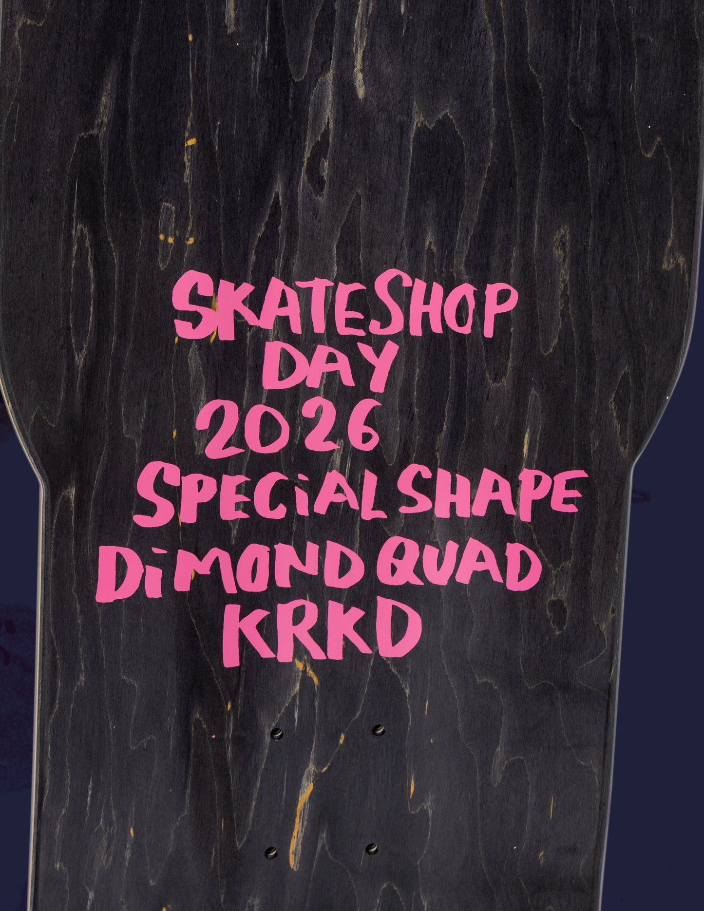 Krooked Skateboards Limited Diamond Quade Shape Day 2026 Deck - 10.75