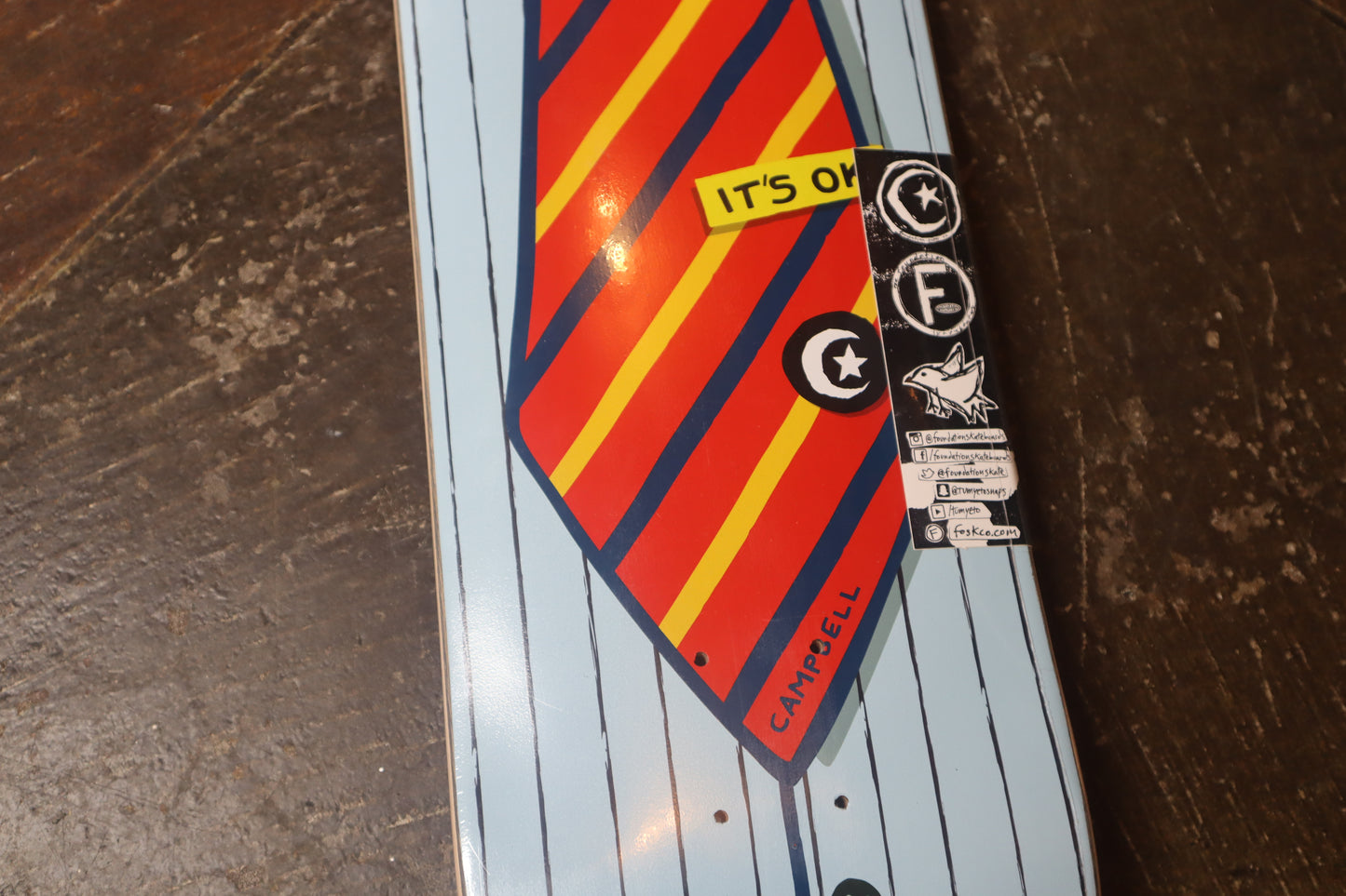Foundation Campbell Necktie - 8.38 Deck