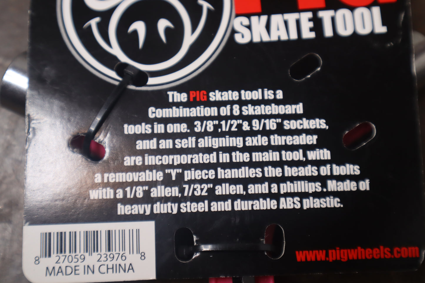 Pink Pig Skate Tool