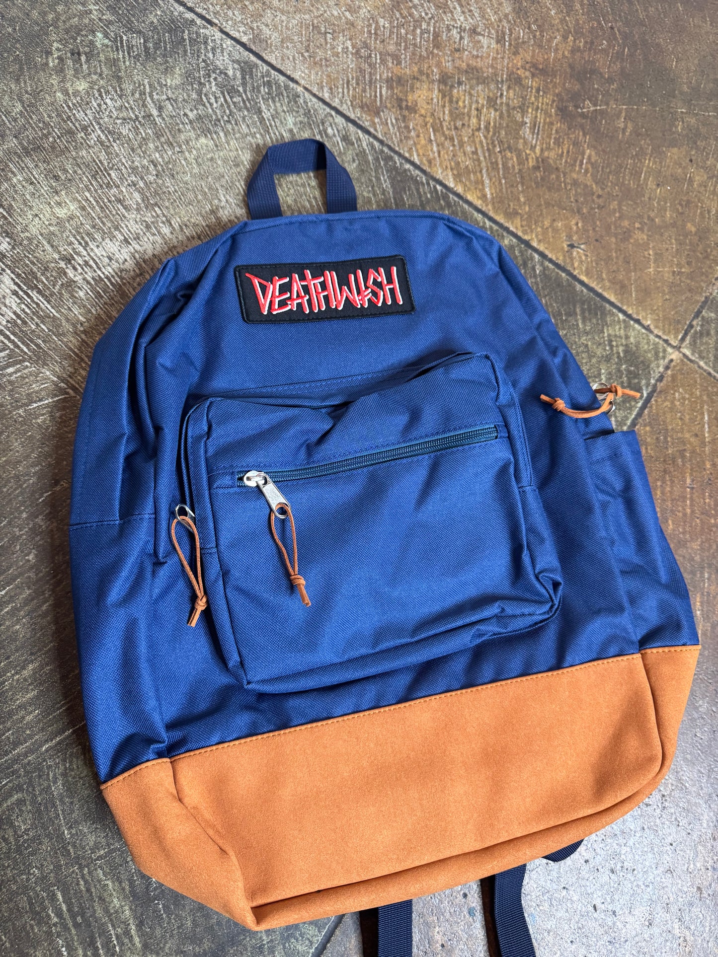 Deathwish Navy Backpack