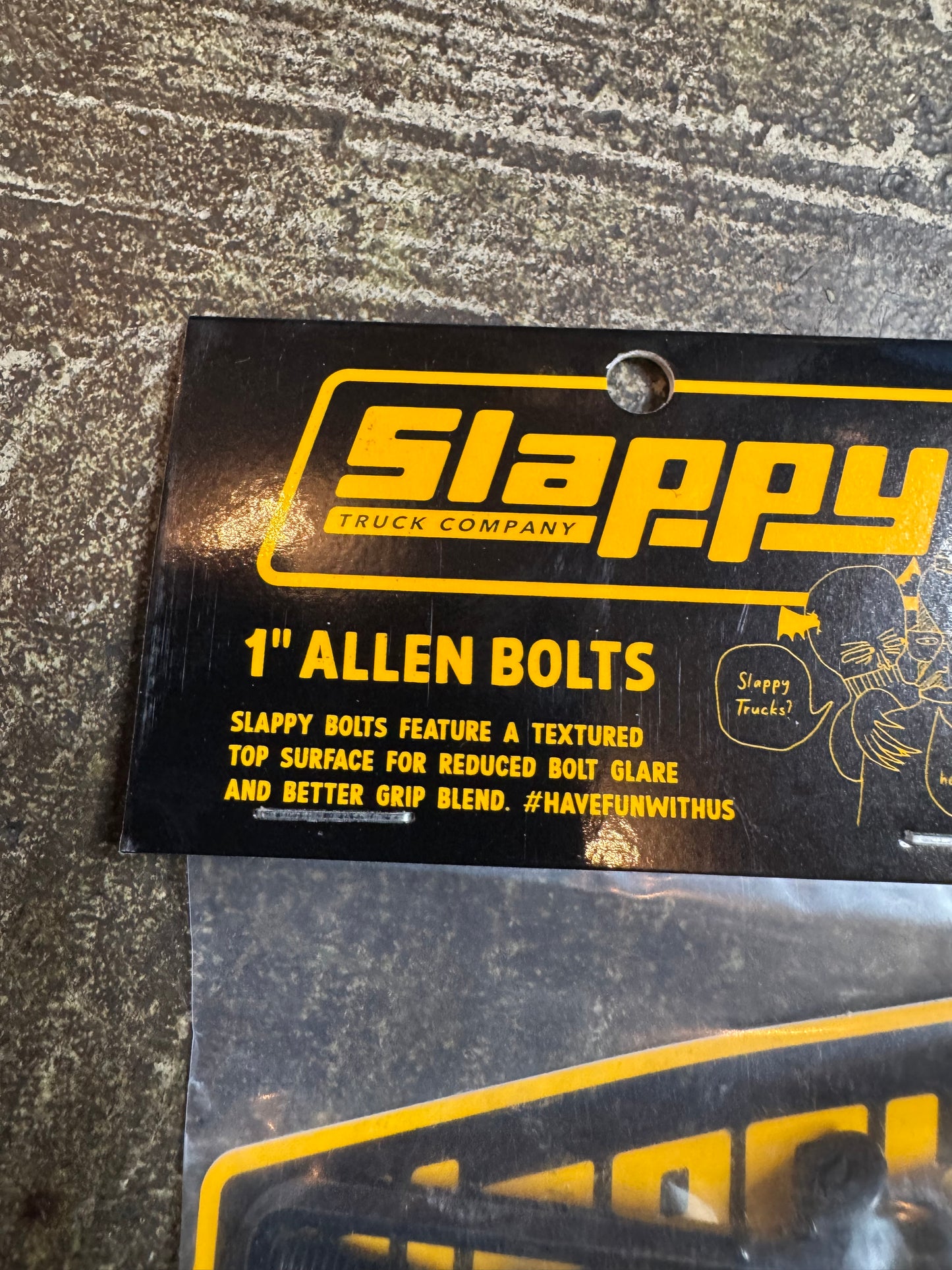 Slappy 1" Allen Bolts