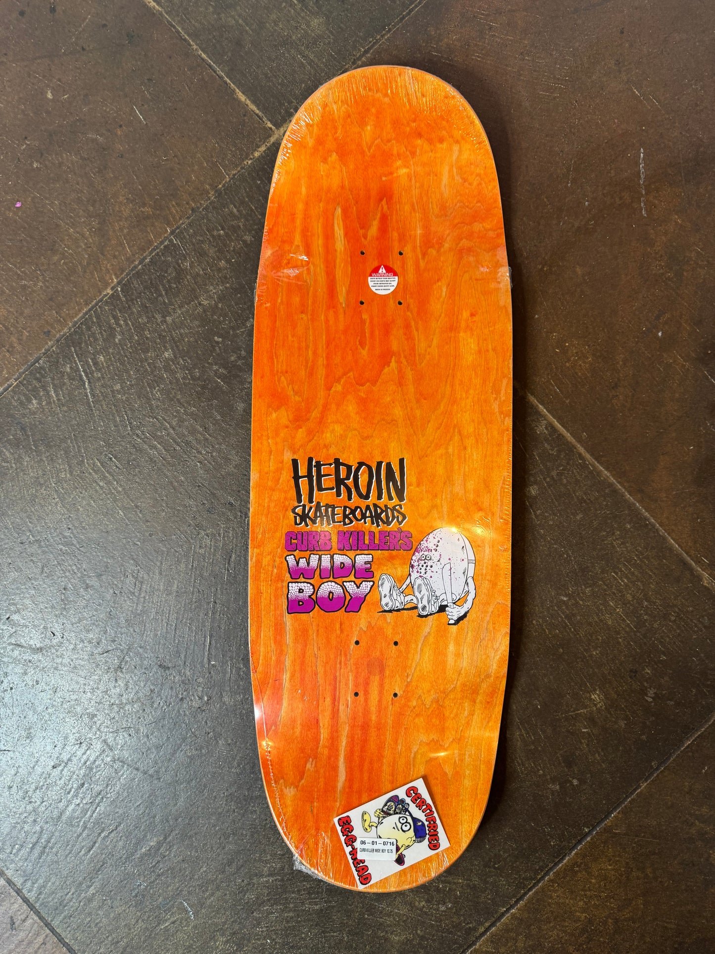 Curb Killer WIDE Boy Deck - 10.75
