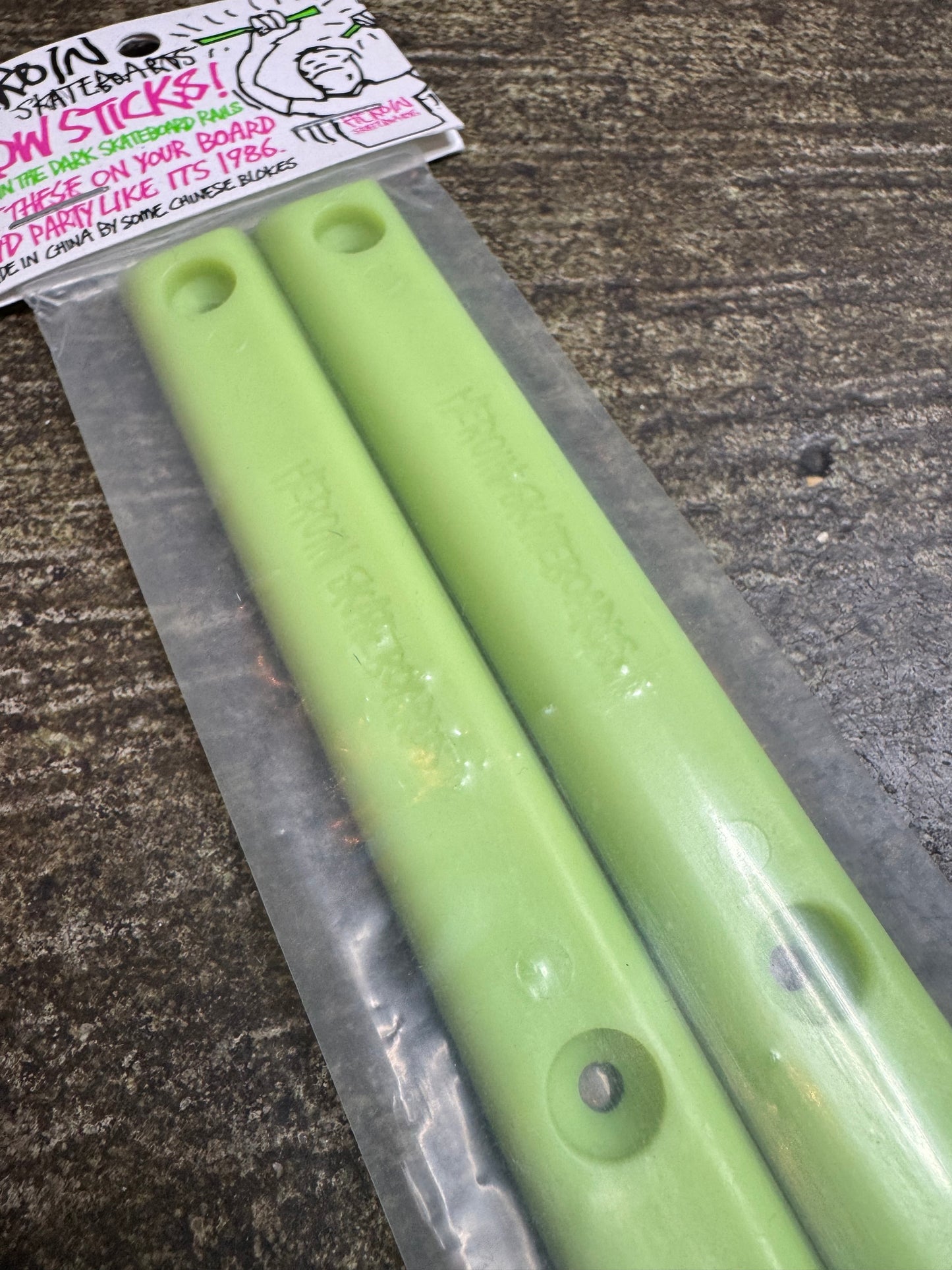 Glow Sticks - Glow in the Dark Rails