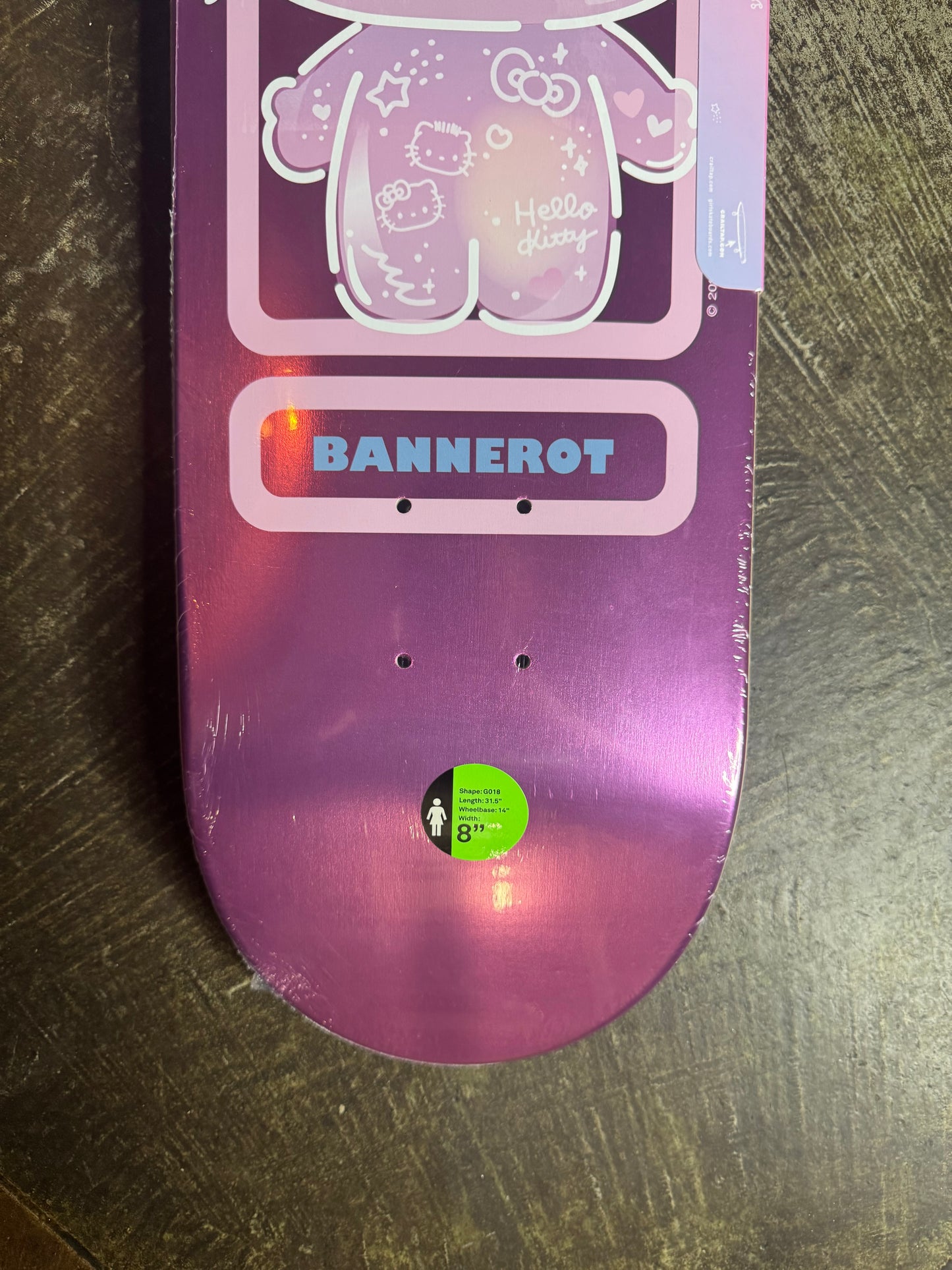 Bannerot Hello Kitty 50 Year Anniversary Deck - 8.0