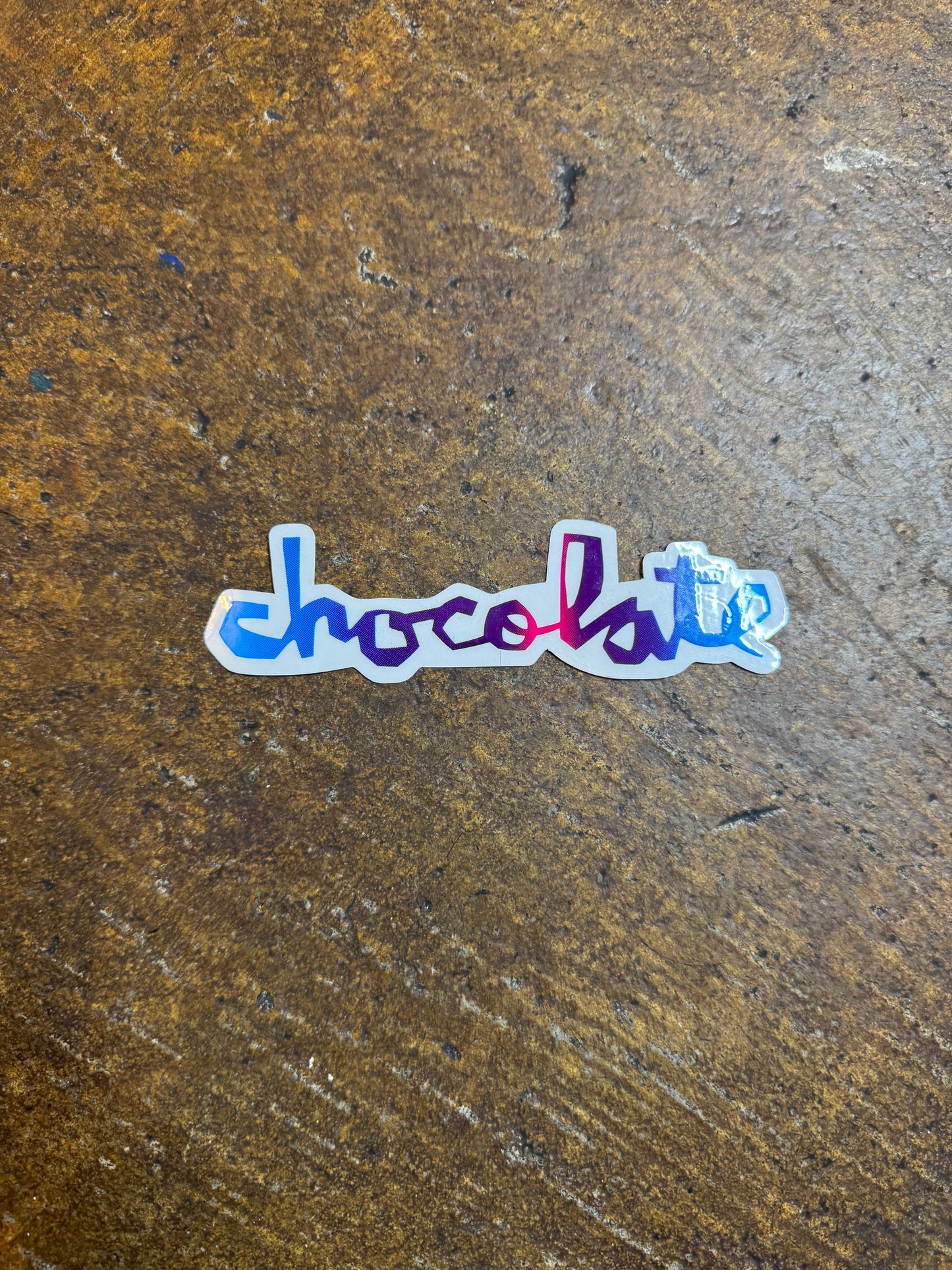 Chocolate Chunk Logo Sticker