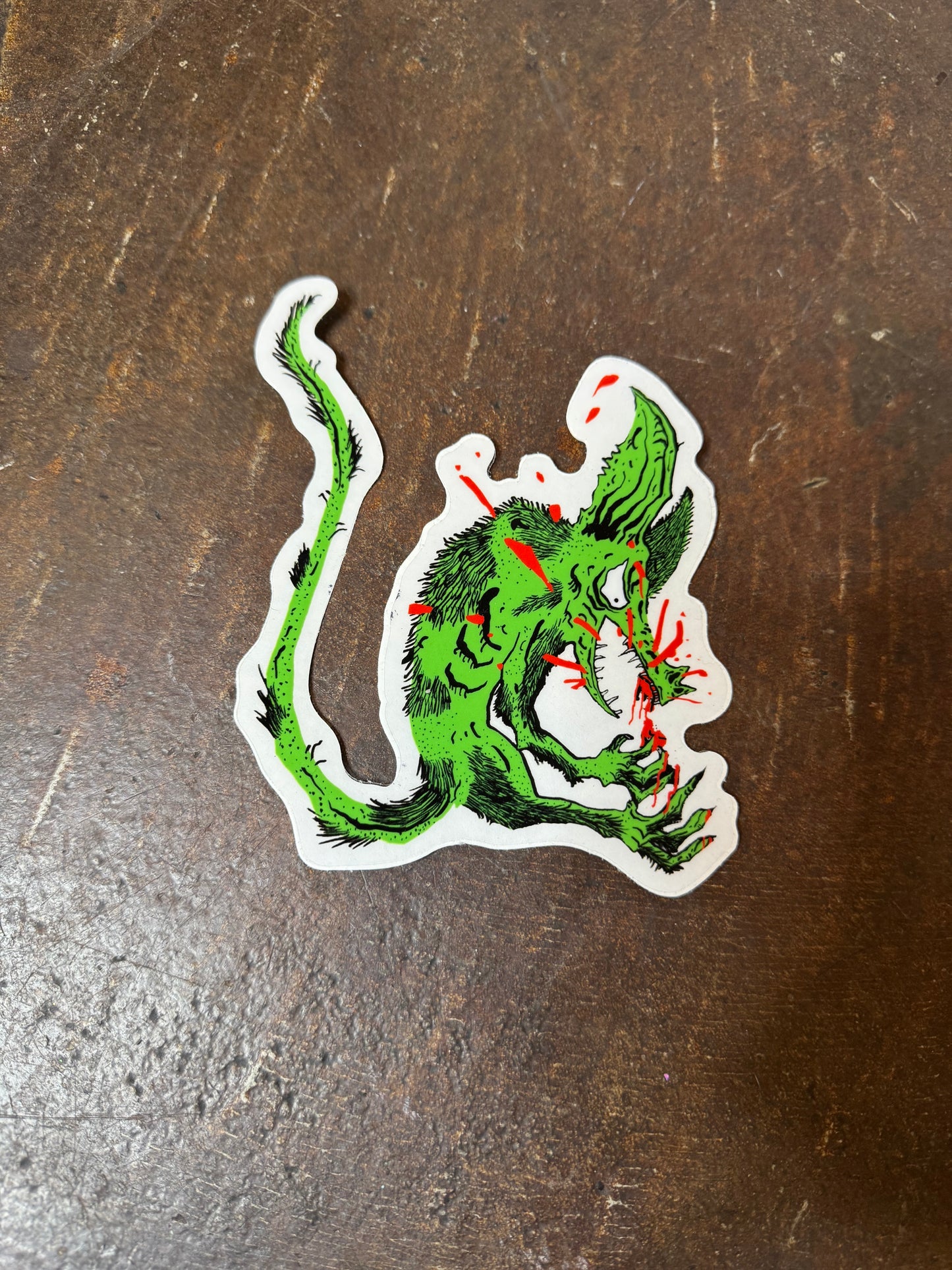 Baker Toxic Rats Stickers