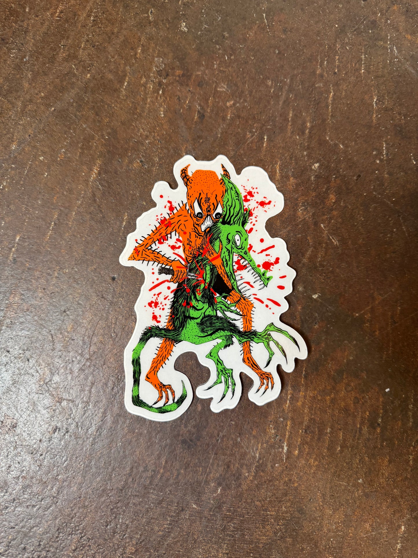 Baker Toxic Rats Stickers