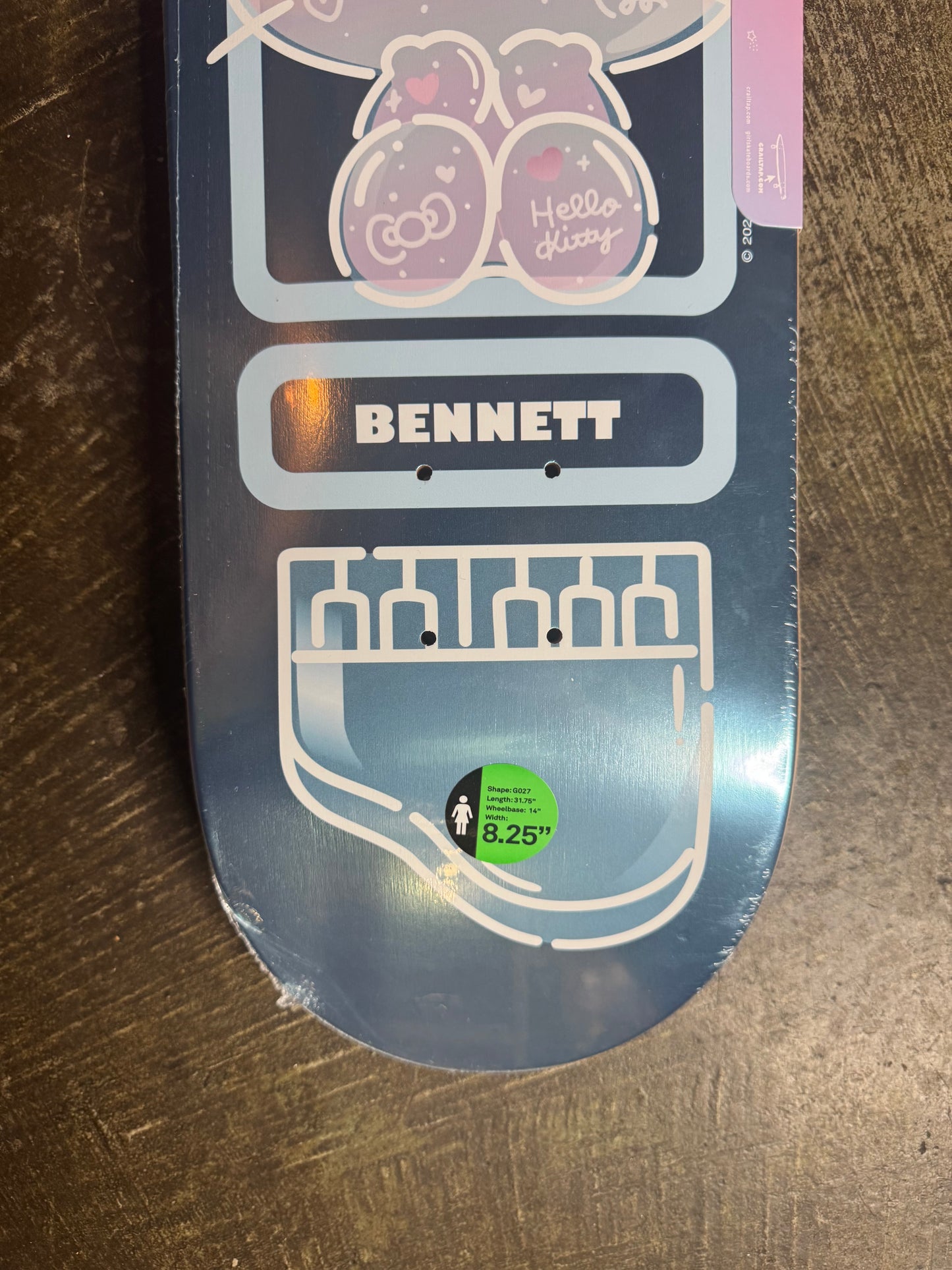 Bennett Hello Kitty 50 Year Anniversary Deck - 8.25